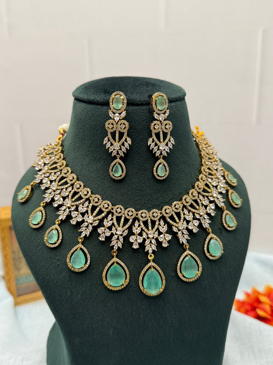 Luxurious Stone Necklace 425 - Mahilas