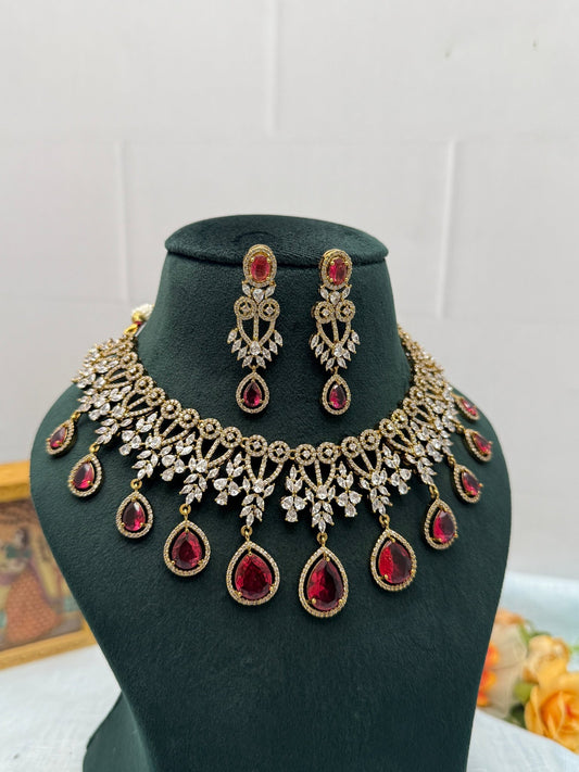 Luxurious Stone Necklace 428 - Mahilas