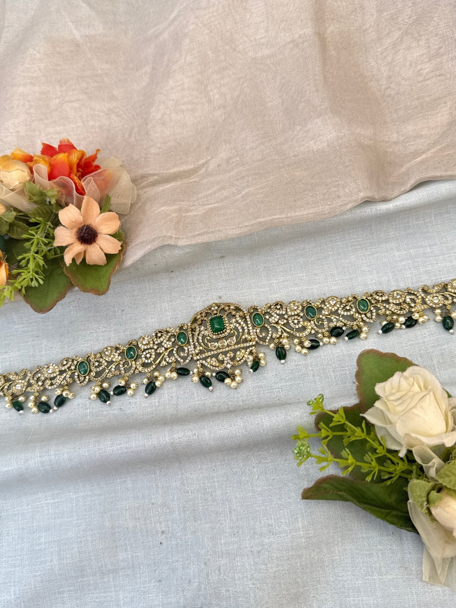 Luxurious Victorian Chain Style Kamarbandh Vaddanam 8103 - Mahilas