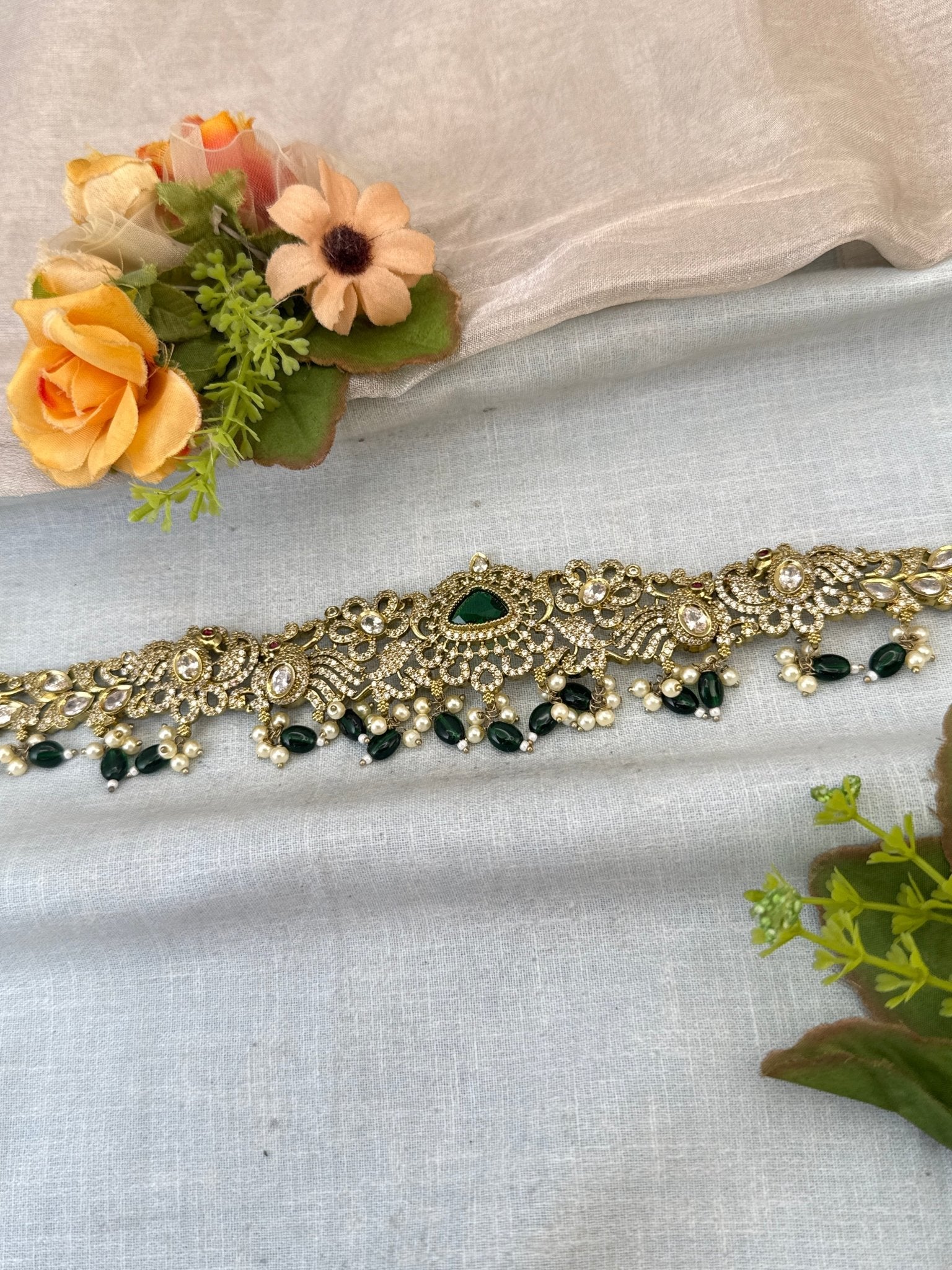 Luxurious Victorian Chain Style Kamarbandh Vaddanam 8105 - Mahilas