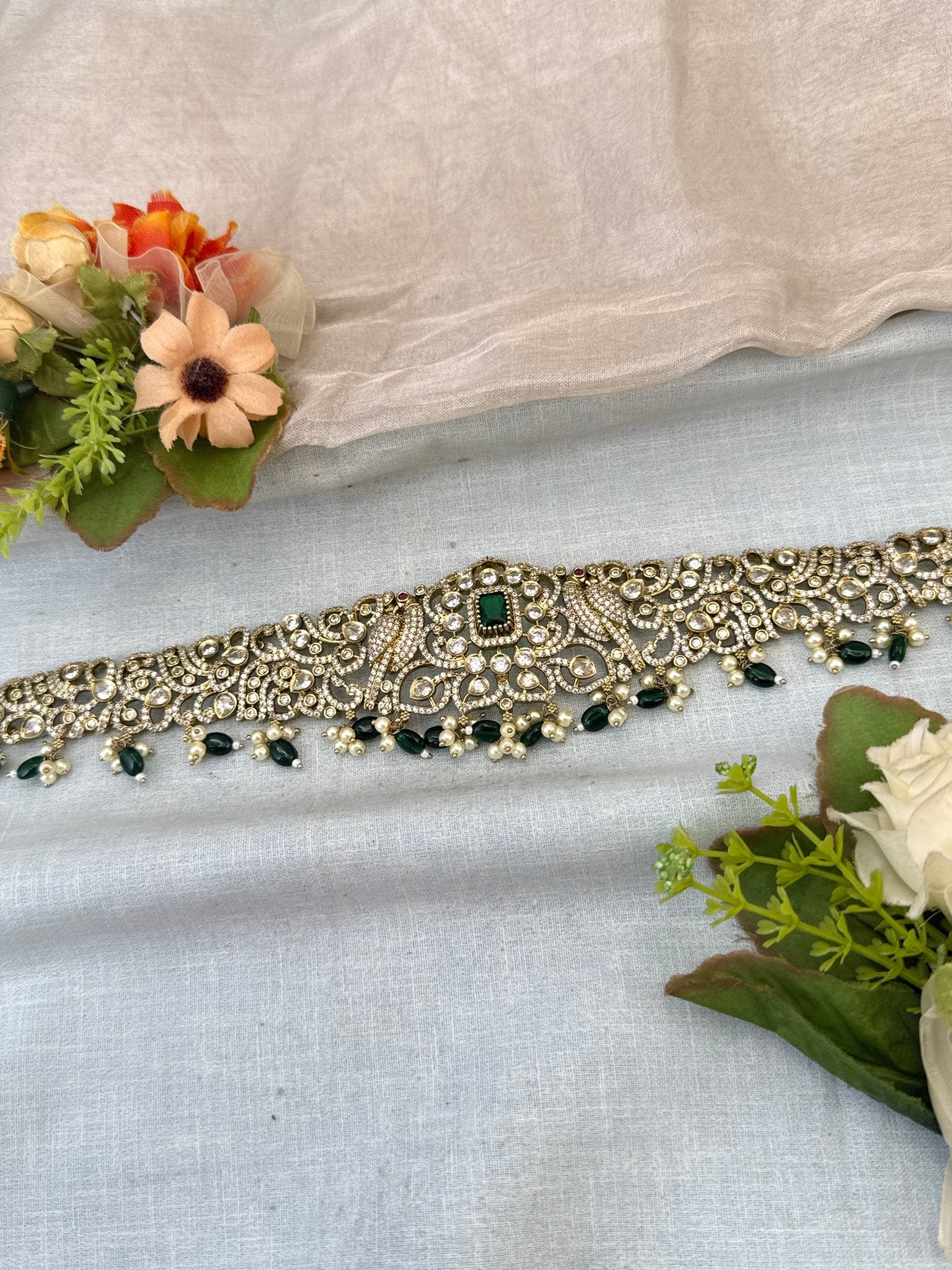 Luxurious Victorian Chain Style Kamarbandh Vaddanam 8107 - Mahilas