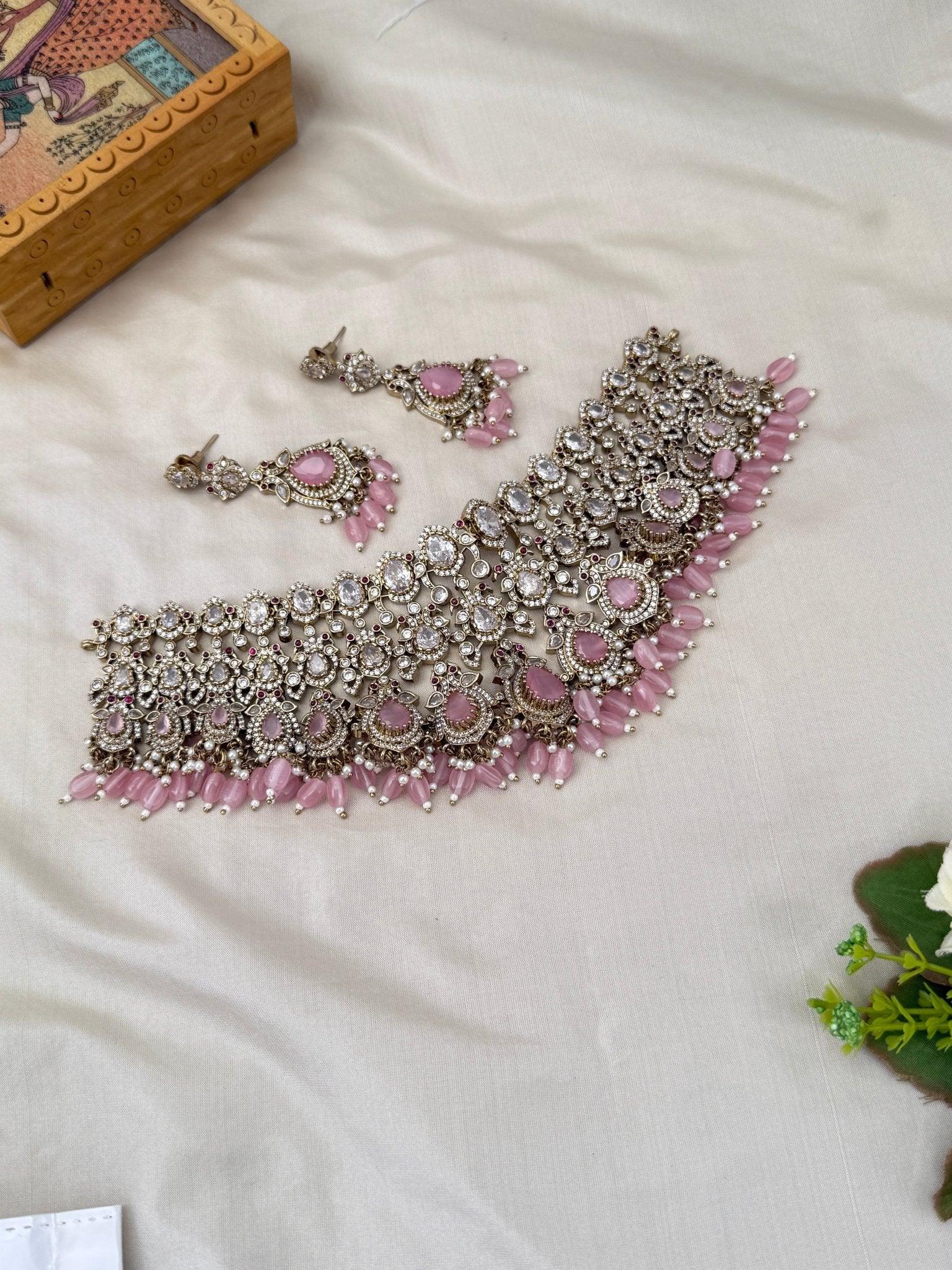 Luxurious Victorian Necklace Set 255 - Mahilas