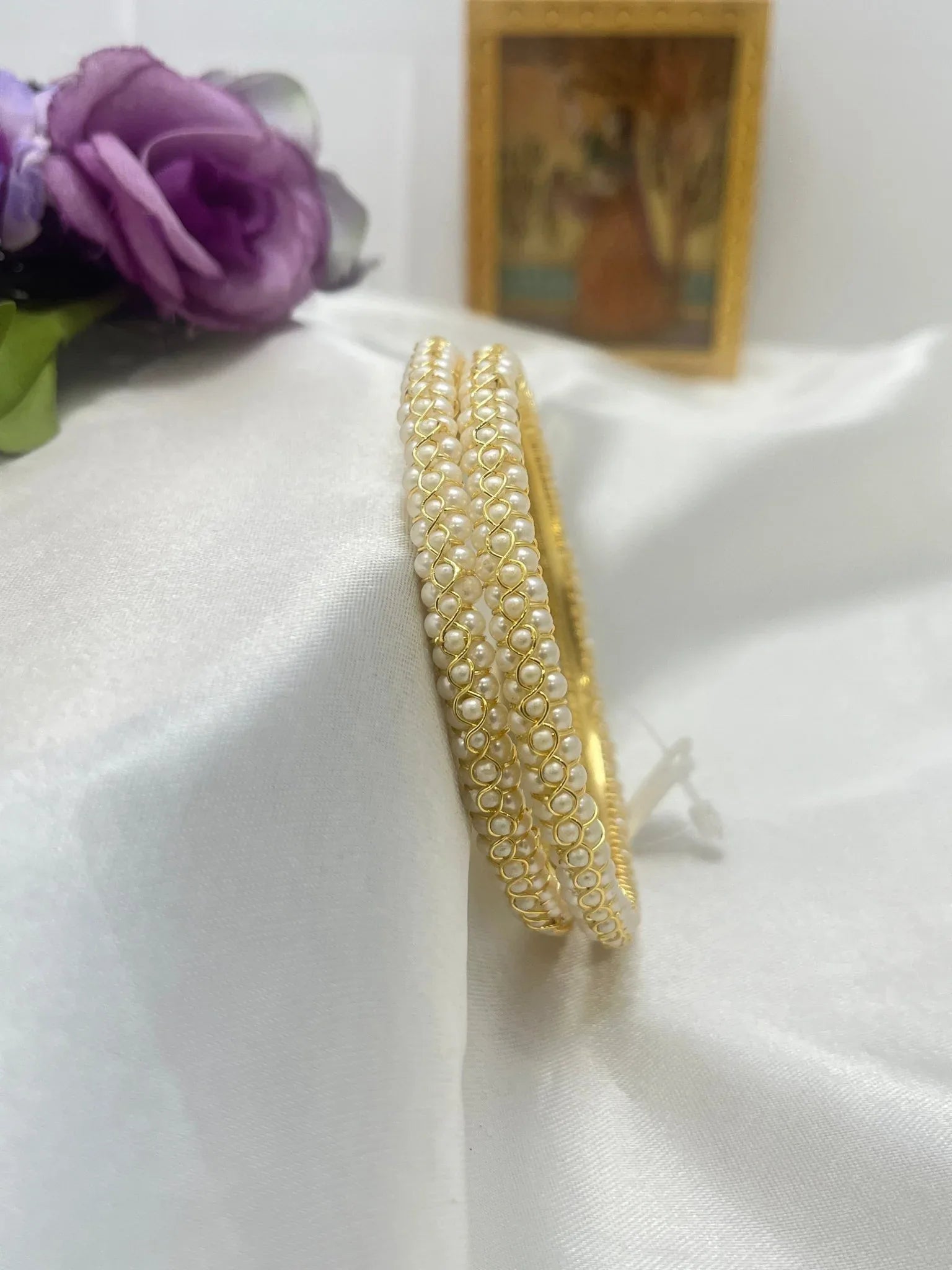 Pearl Bangles Set 003 - Mahilas