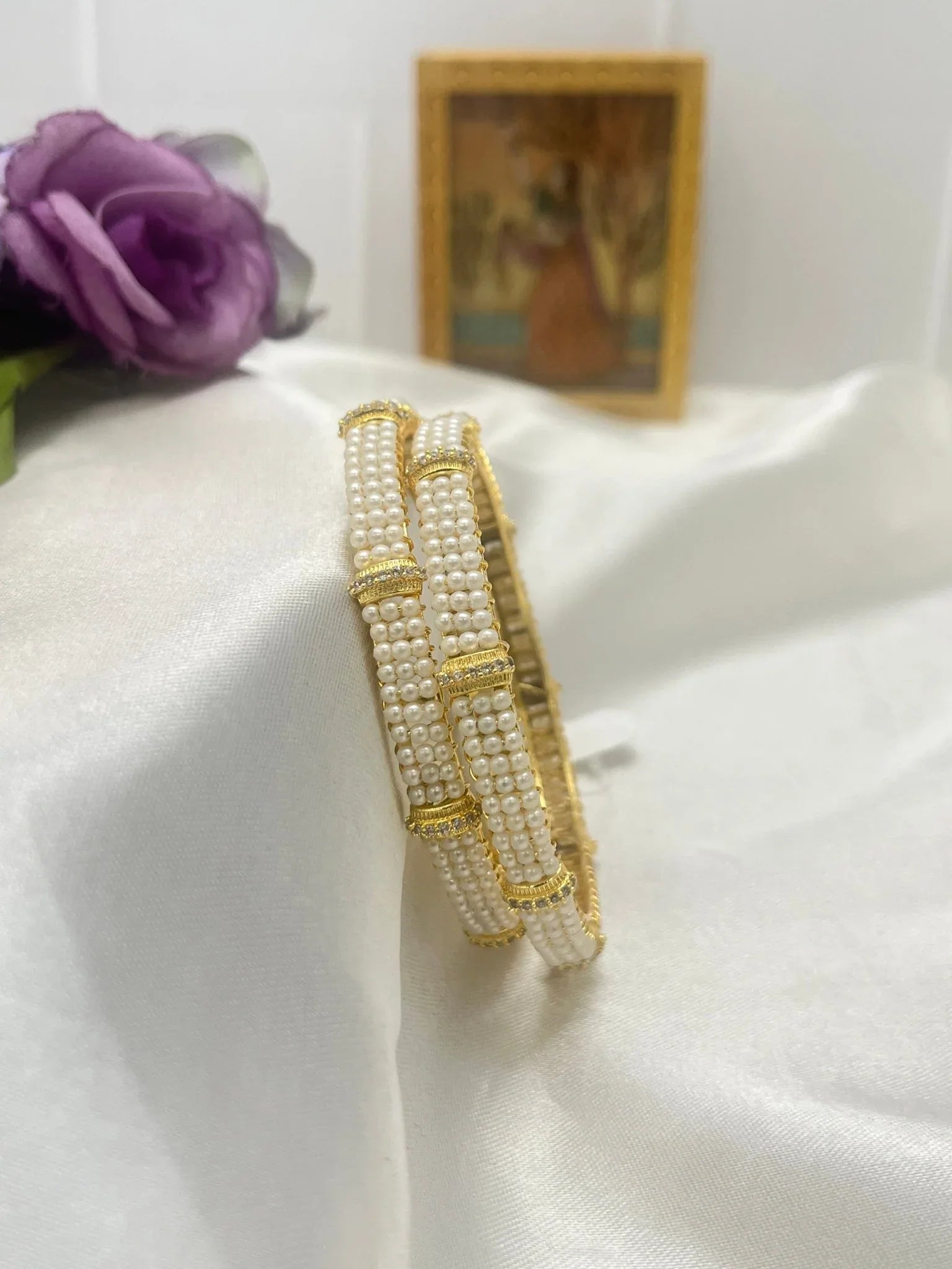 Pearl Bangles Set 005 - Mahilas