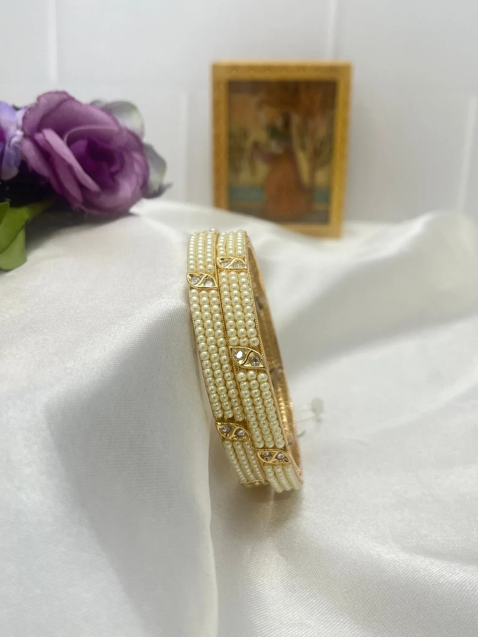 Pearl Bangles Set 006 - Mahilas
