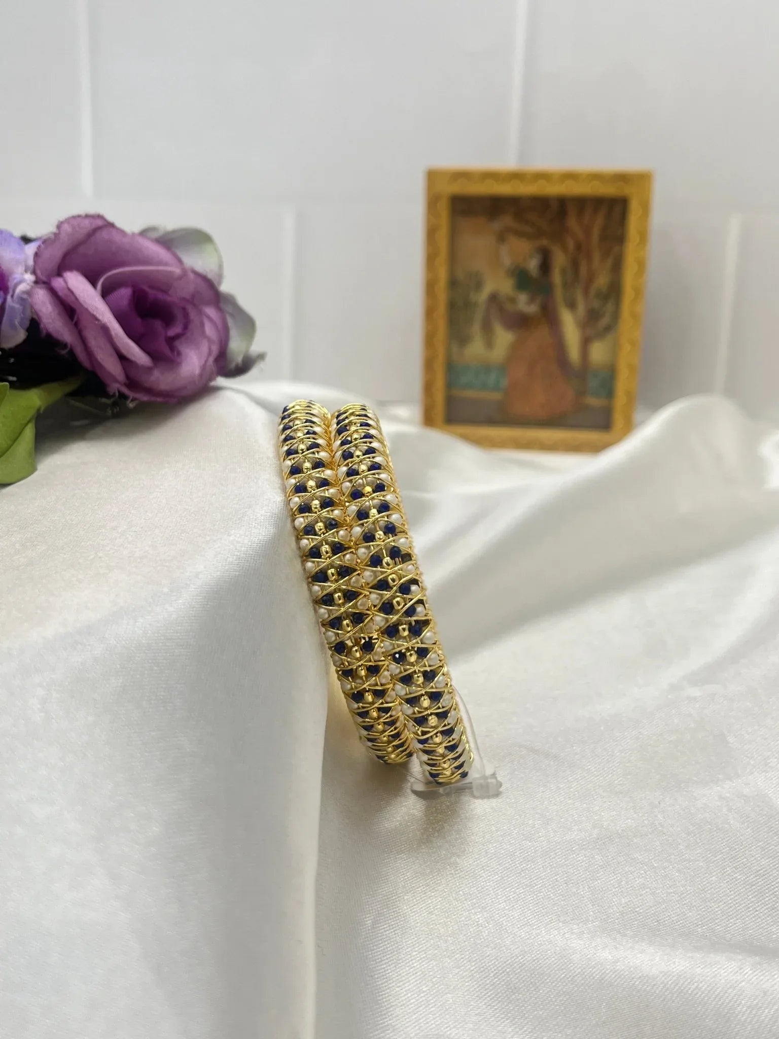 Pearl Bangles Set 014 - Mahilas