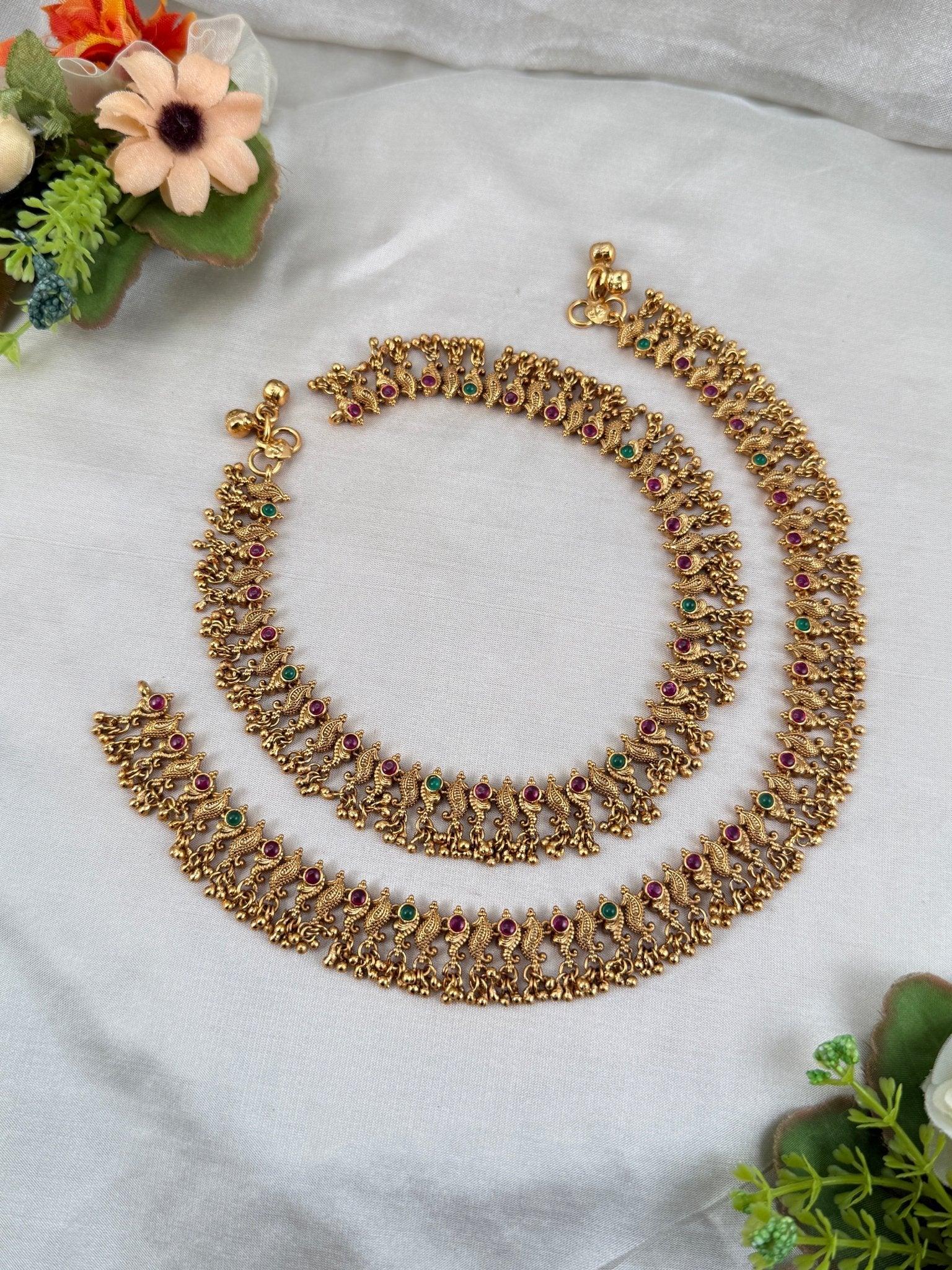 Royal Antique Anklet Payal 0192 - Mahilas