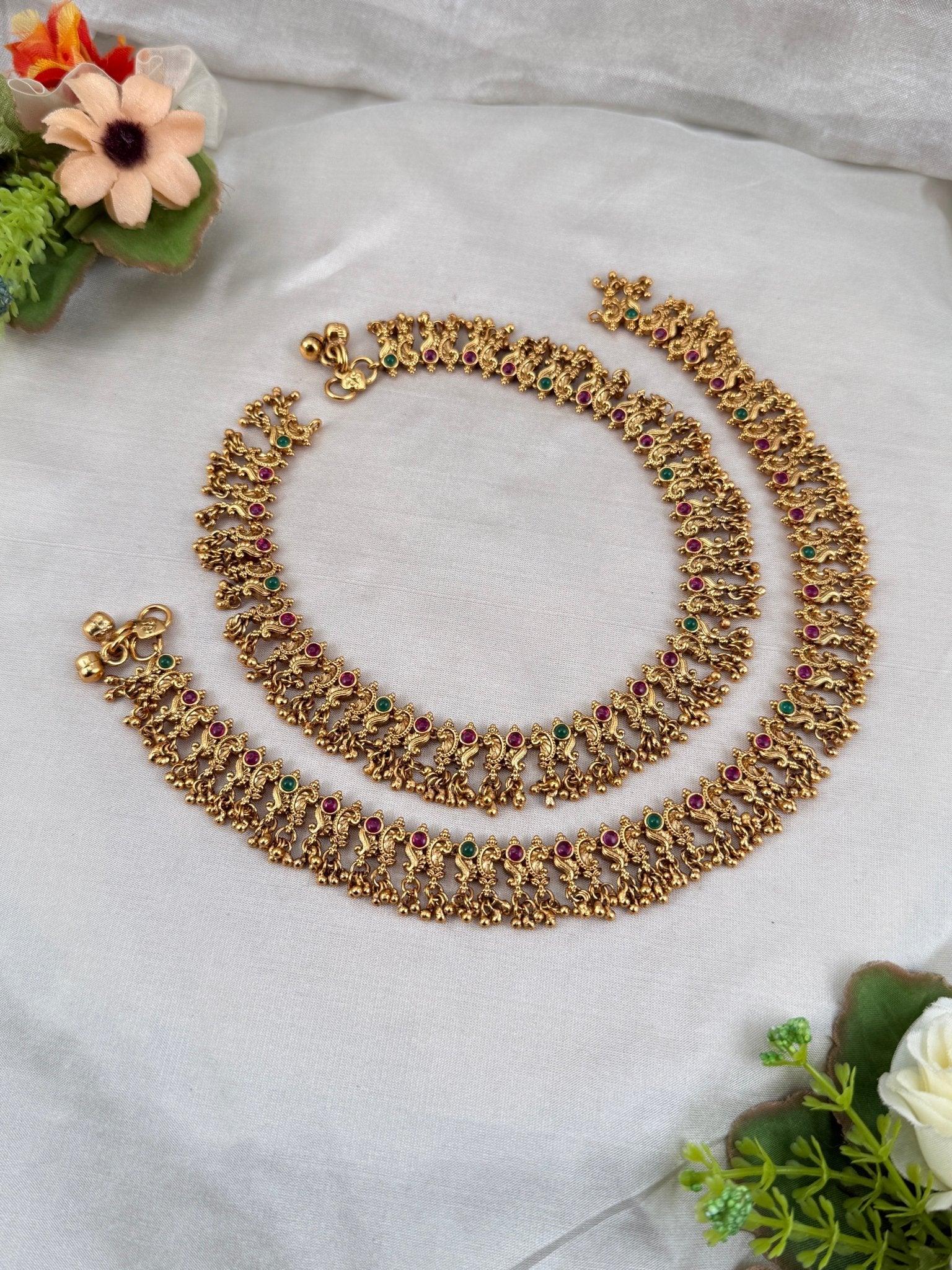 Royal Antique Anklet Payal 0193 - Mahilas