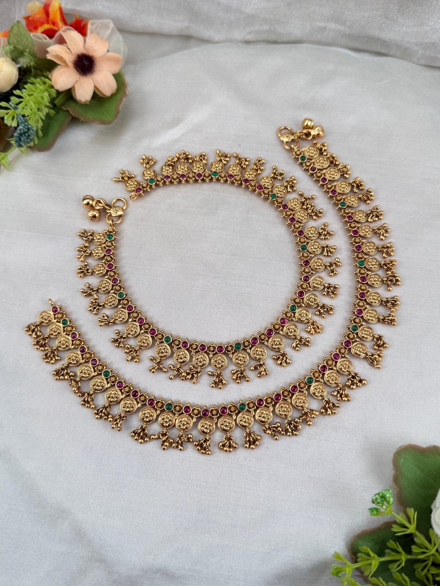 Royal Antique Anklet Payal 0195 - Mahilas