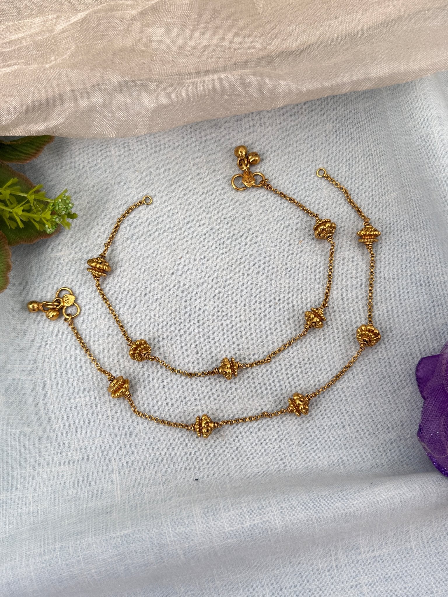 Royal Antique Anklet Payal 0286 - Mahilas