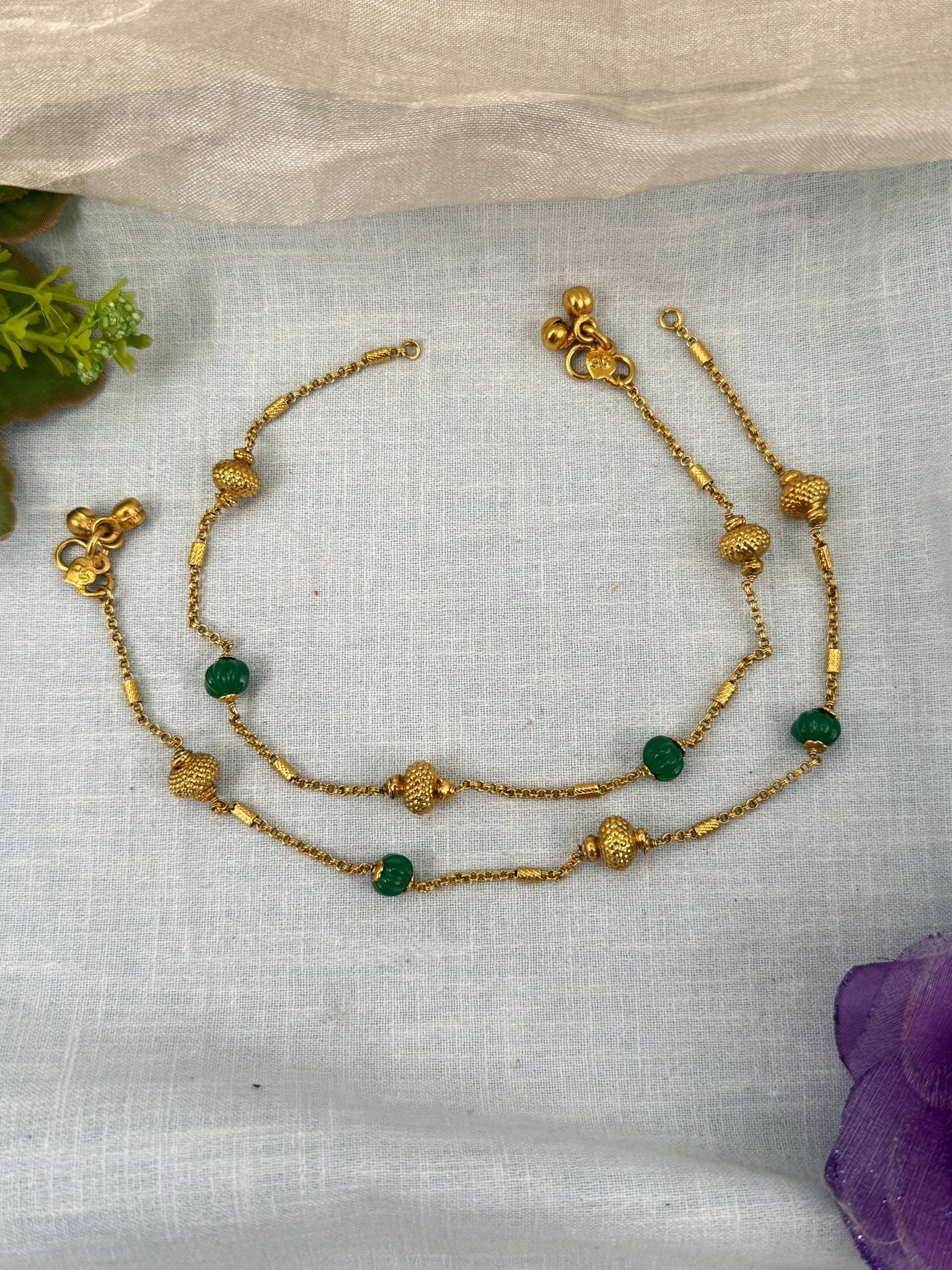 Royal Antique Anklet Payal 0290 - Mahilas