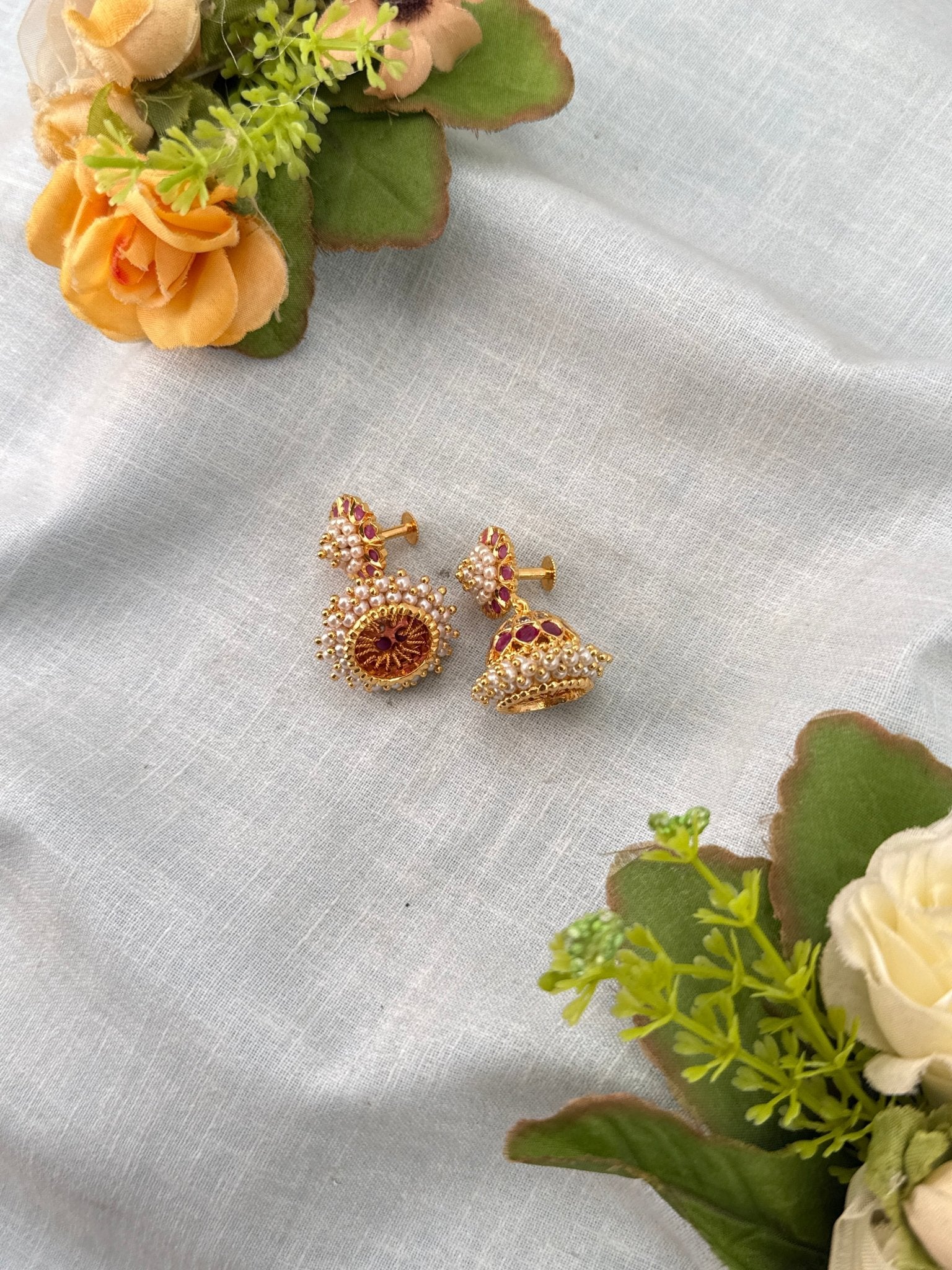 Royal Antique Bellimoda Jhumka 1055 - Mahilas