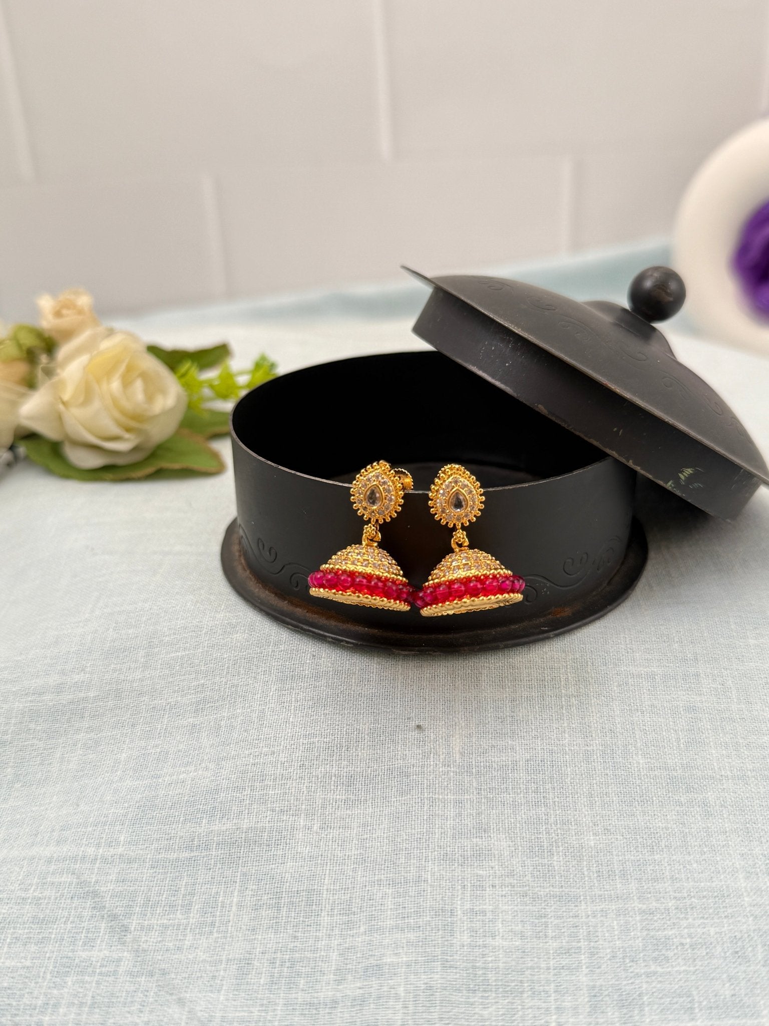 Royal Antique Bellimoda Jhumka Earrings 0952 - Mahilas