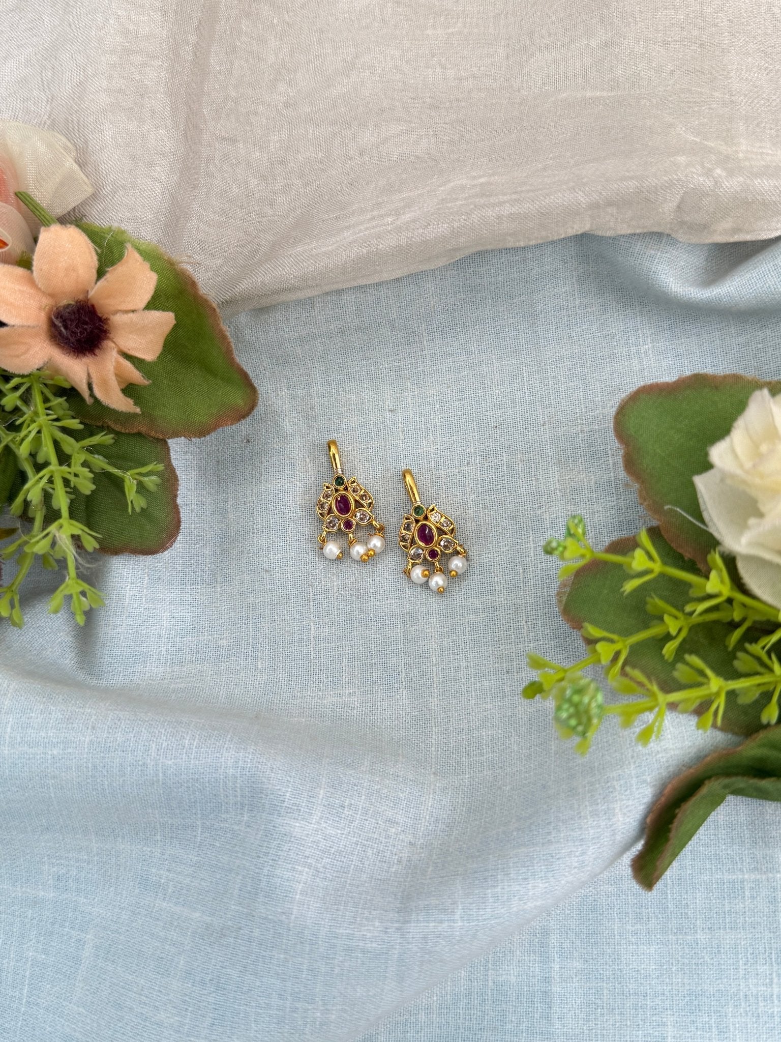 Royal Antique Bugadi Earrings 1166 - Mahilas