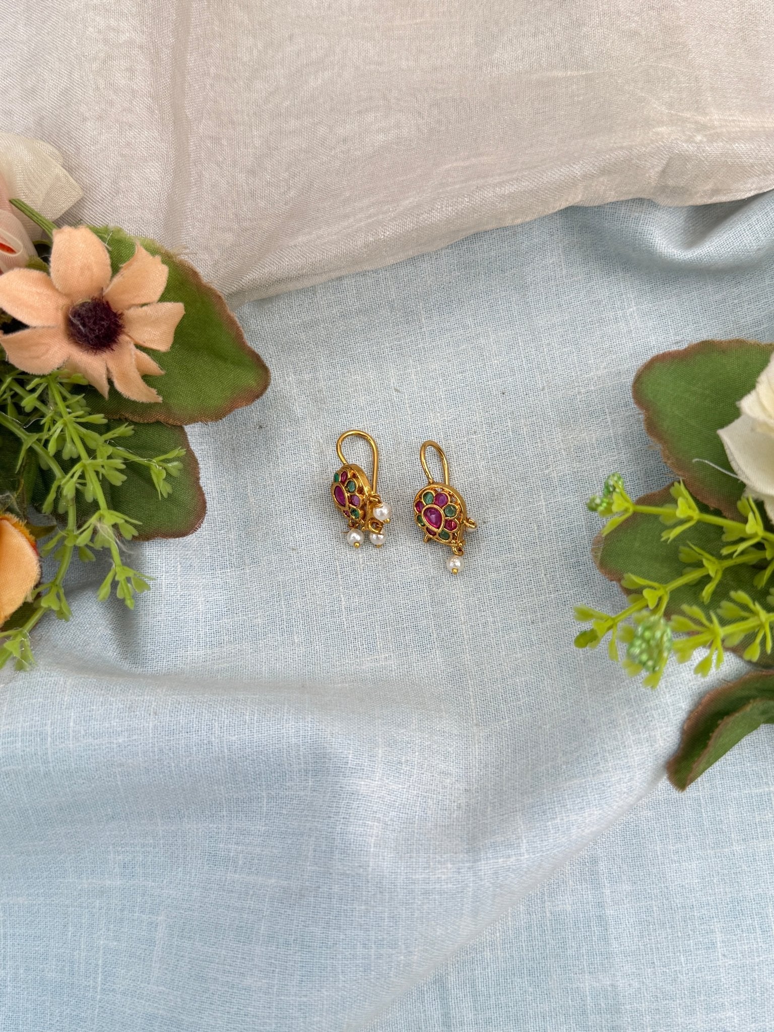 Royal Antique Bugadi Earrings 1168 - Mahilas