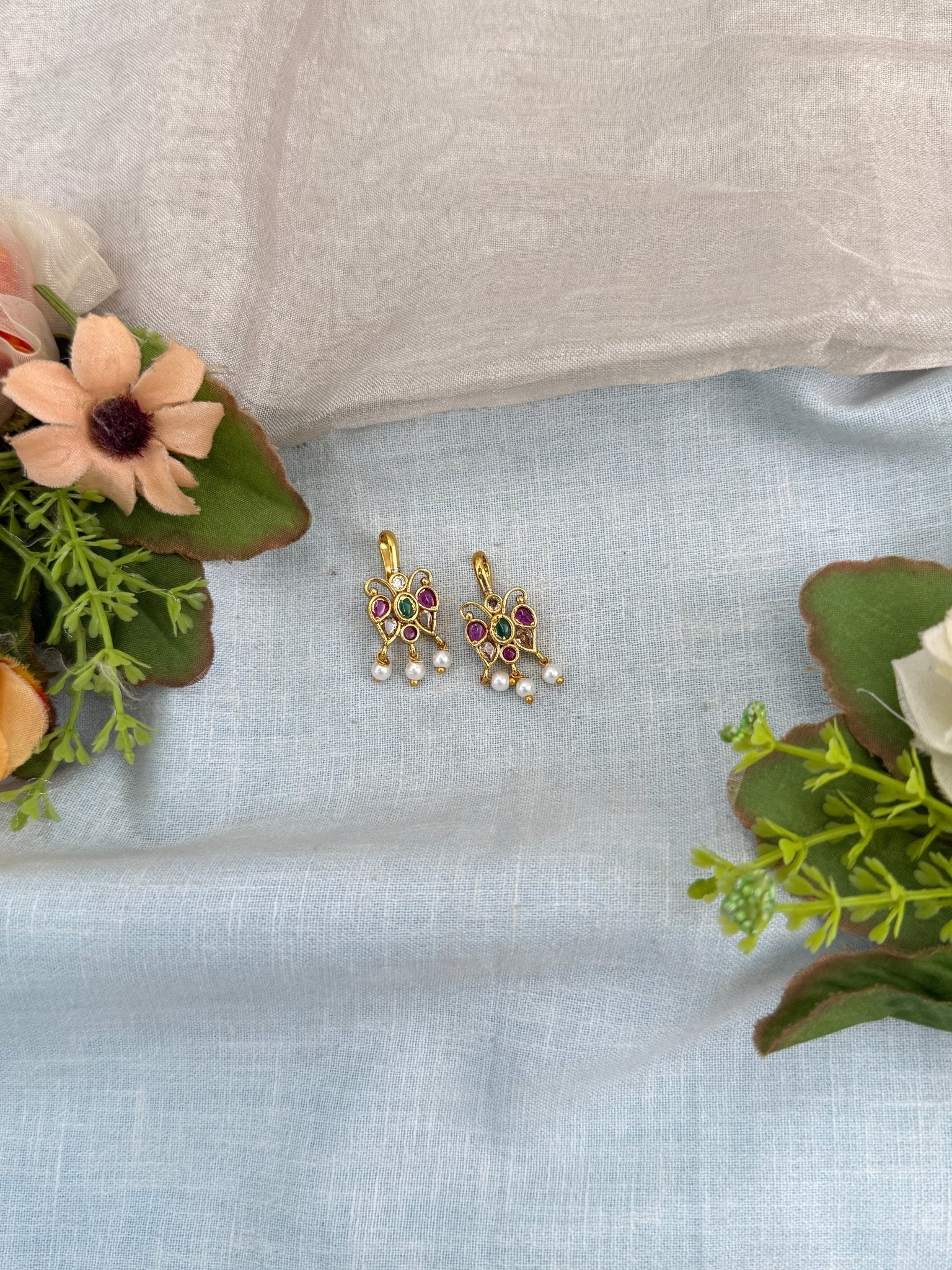 Royal Antique Bugadi Earrings 1181 - Mahilas