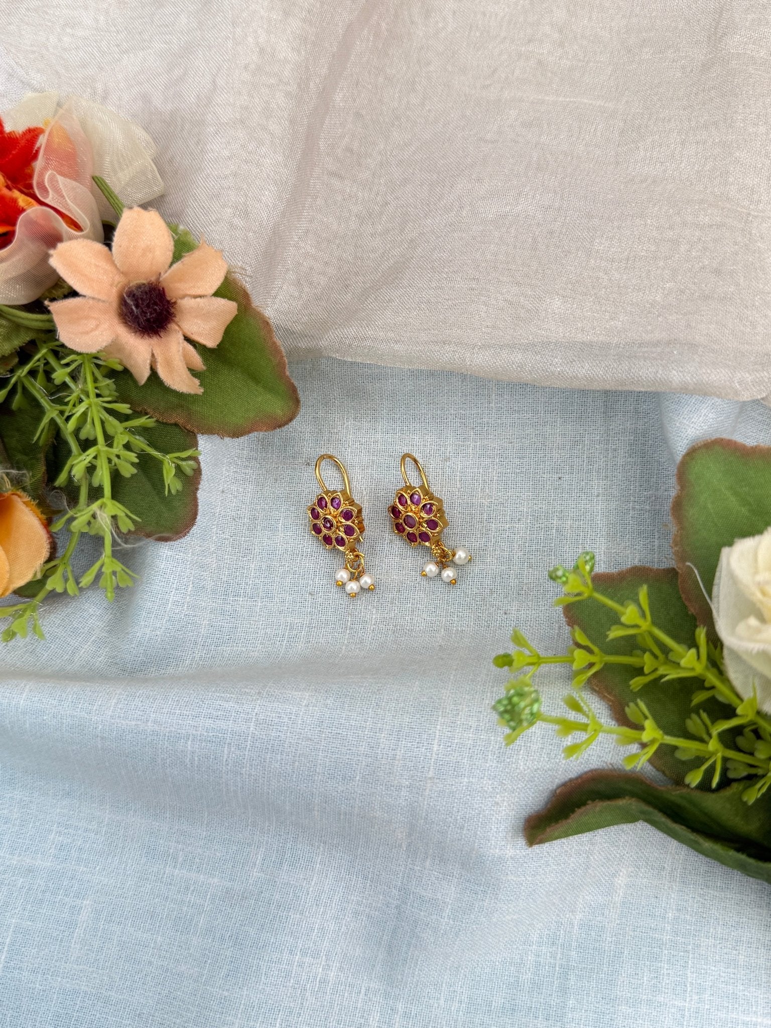 Royal Antique Bugadi Earrings 1183 - Mahilas