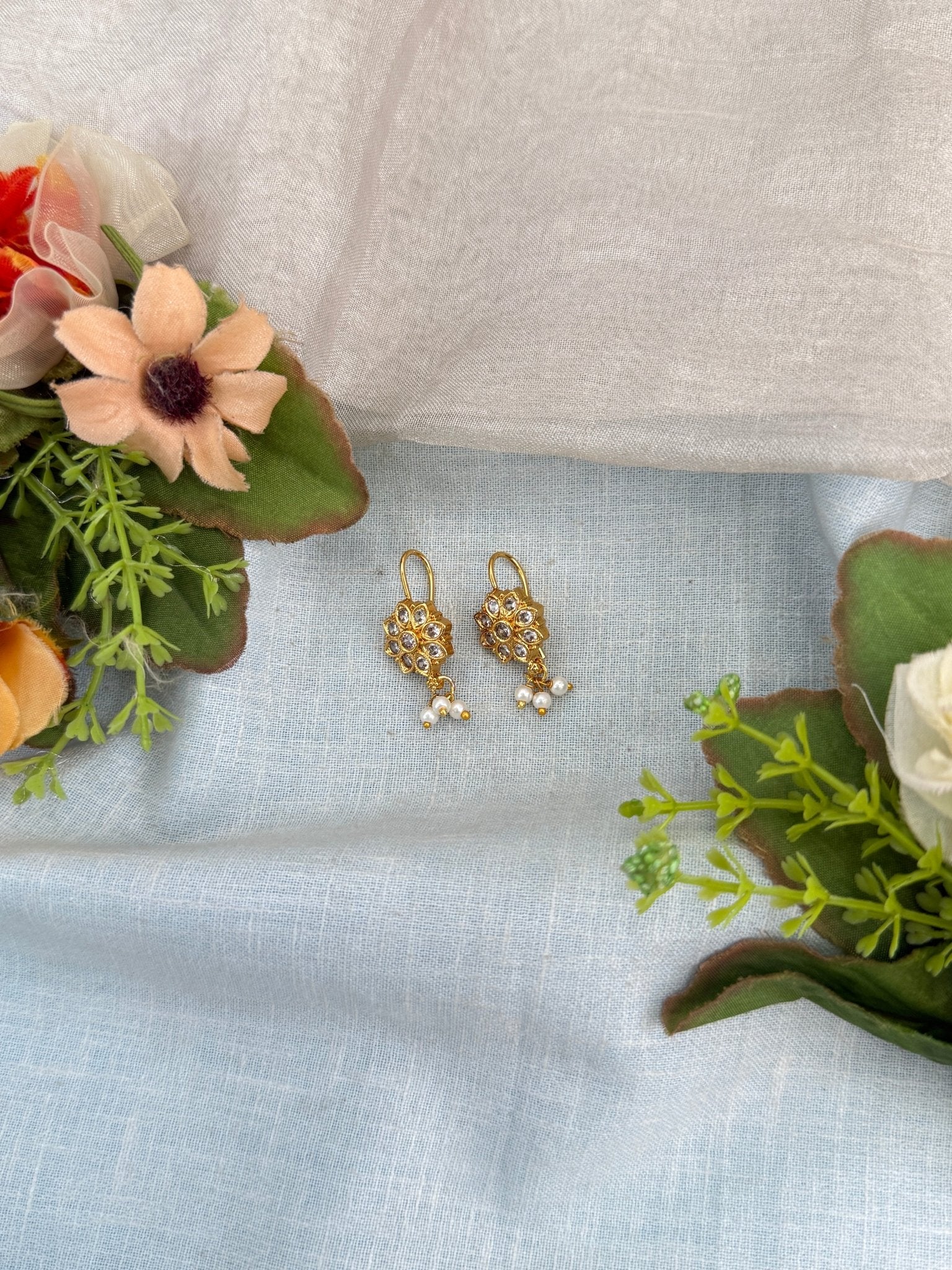 Royal Antique Bugadi Earrings 1184 - Mahilas