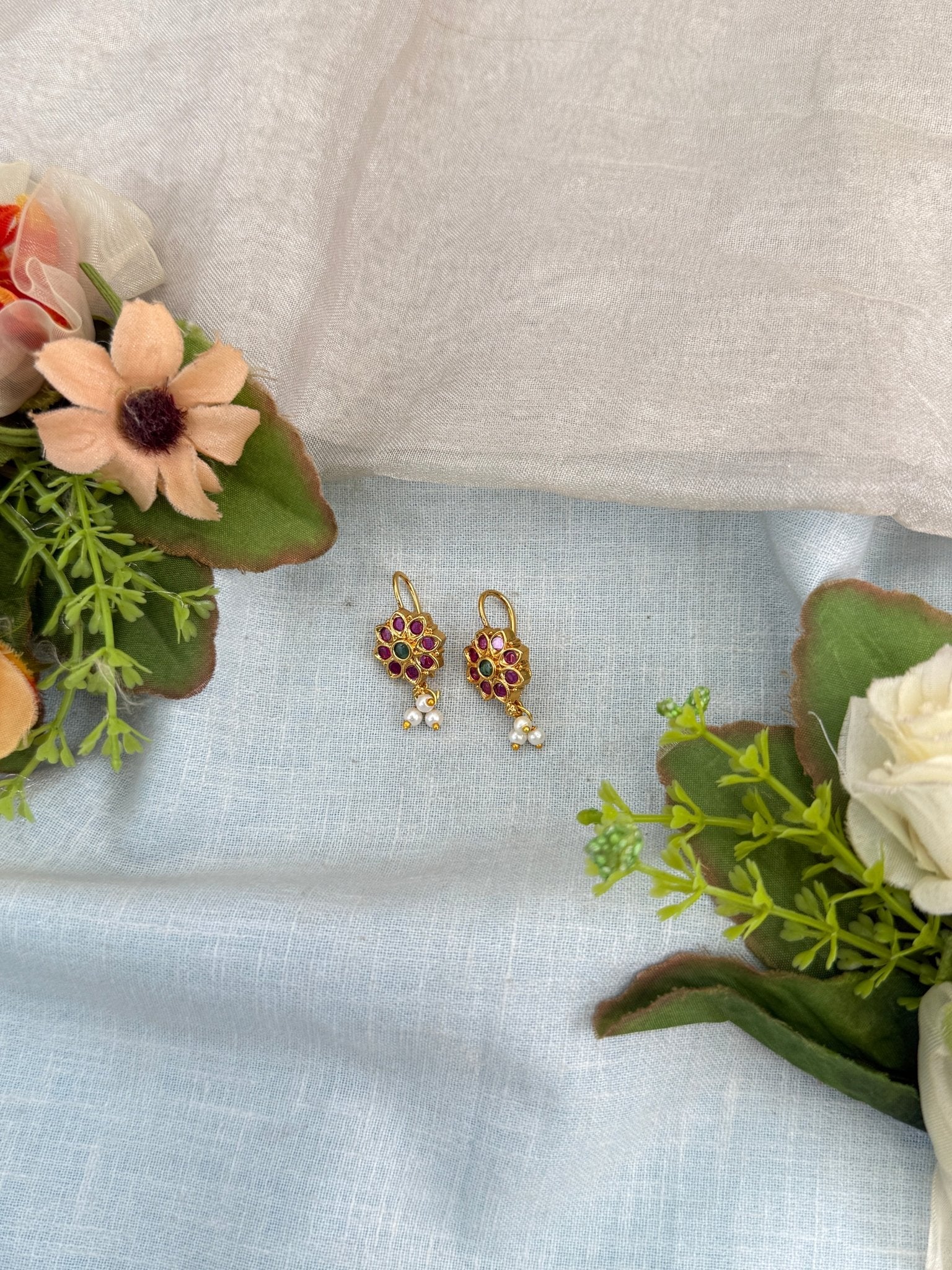 Royal Antique Bugadi Earrings 1187 - Mahilas