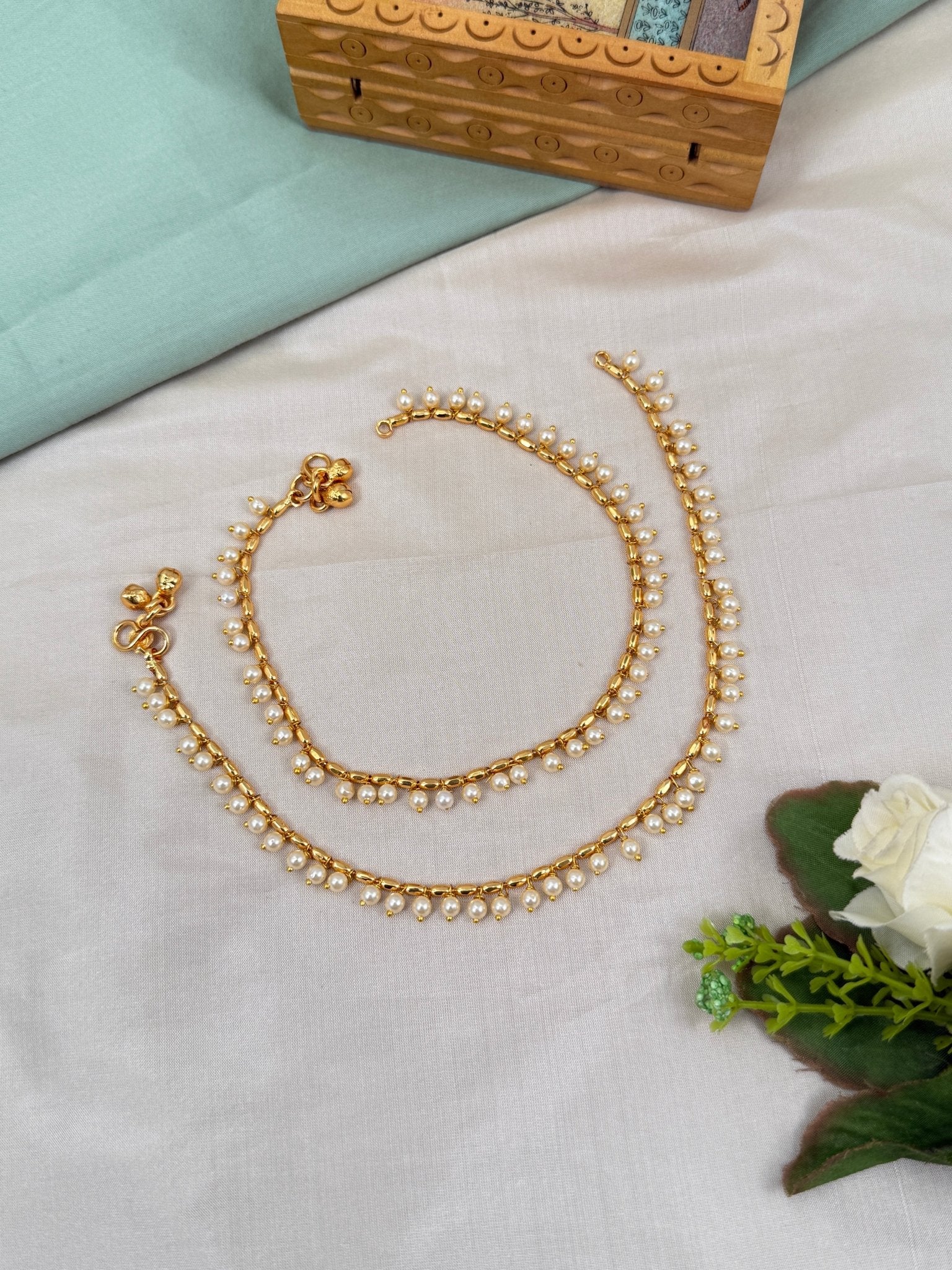 Royal Antique Chain Payal Anklet 0214 - Mahilas