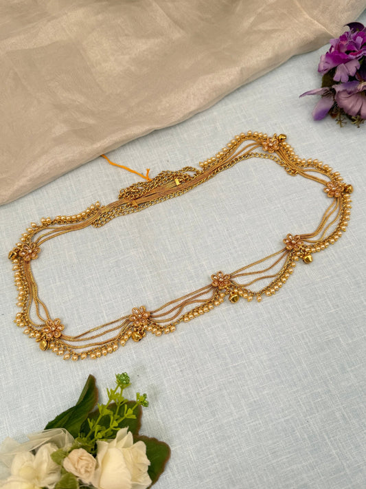 Royal Antique Chain Vaddanam Kamarbandh 7109 - Mahilas