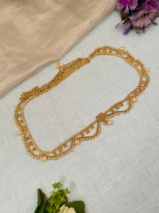 Royal Antique Chain Vaddanam Kamarbandh 7111 - Mahilas