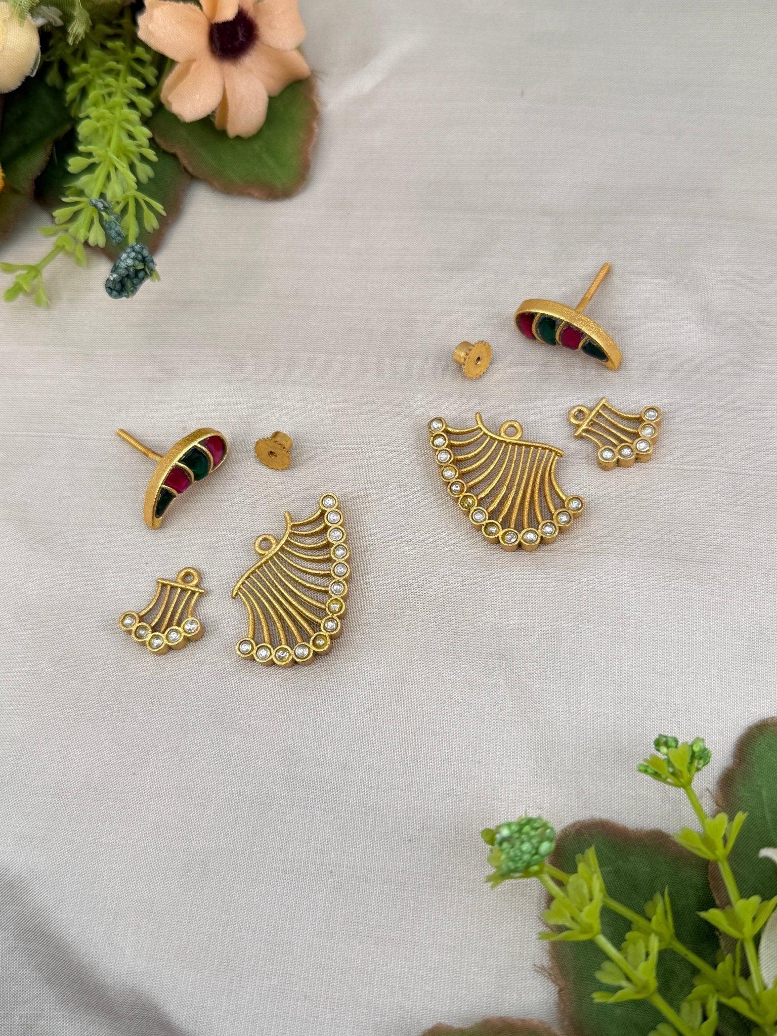 Royal Antique Changeable Earrings 0376 - Mahilas