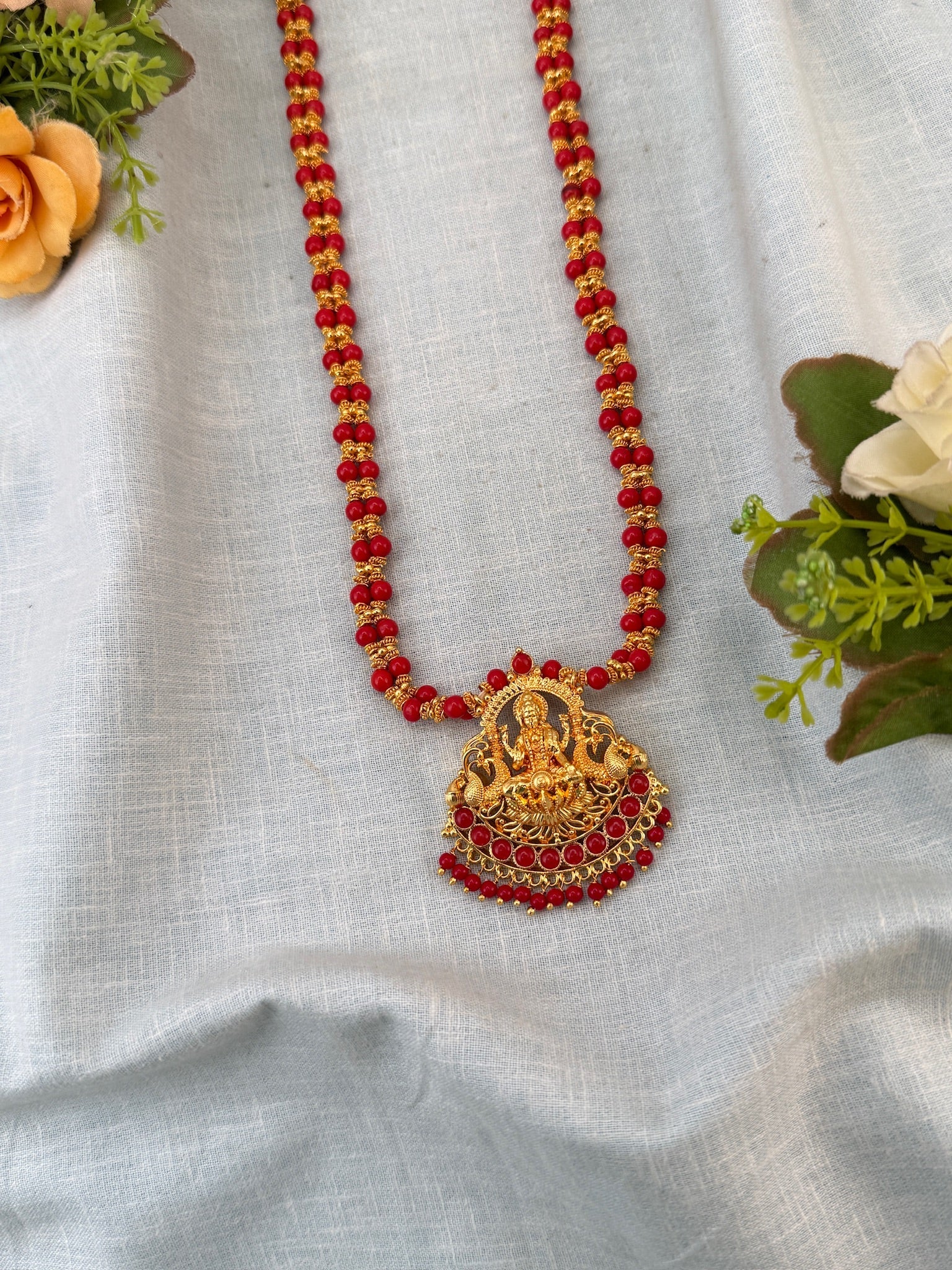 Royal Antique Coral Necklace 1171 - Mahilas