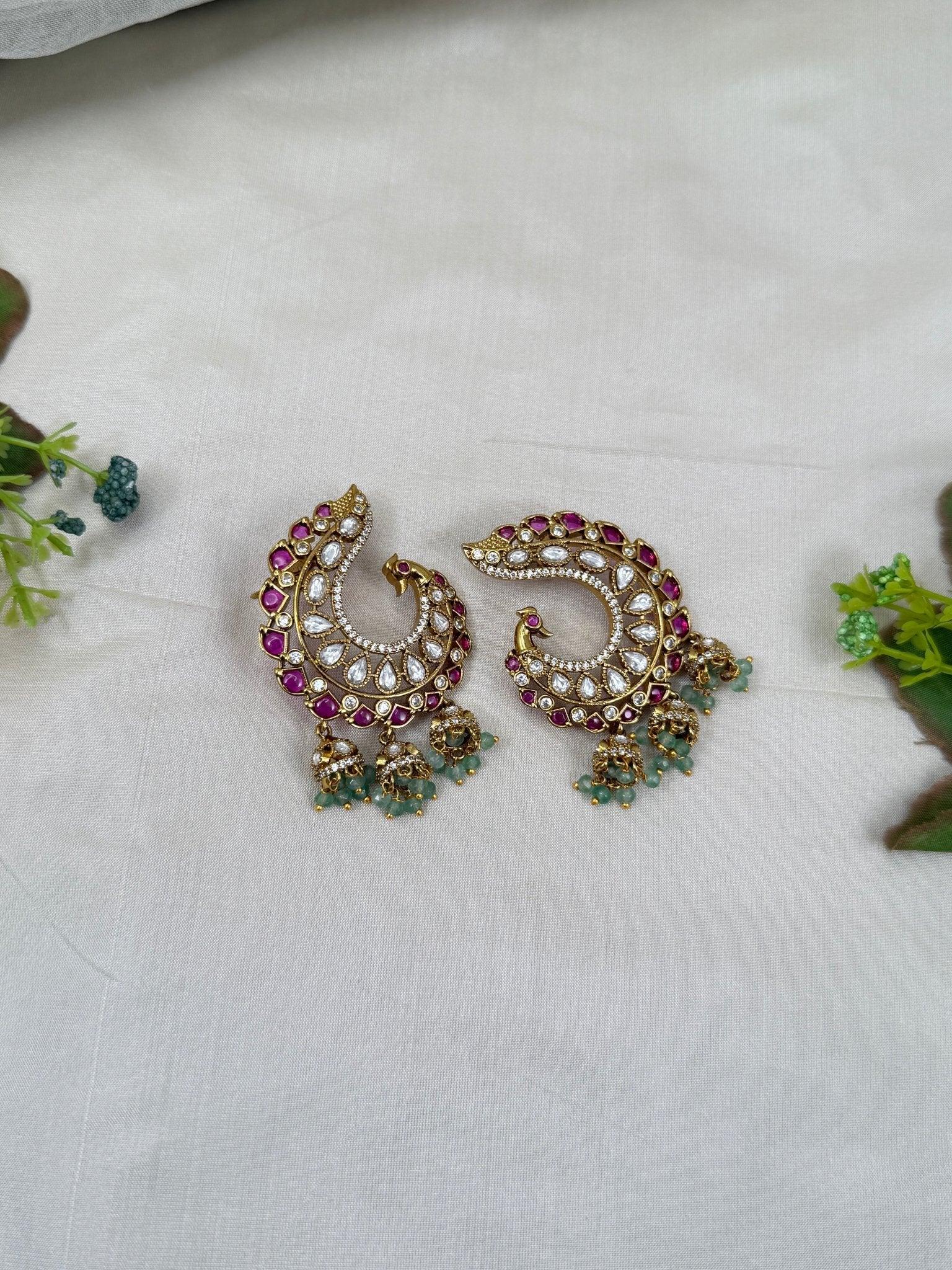 Royal Antique Dangler Earrings 0481 - Mahilas