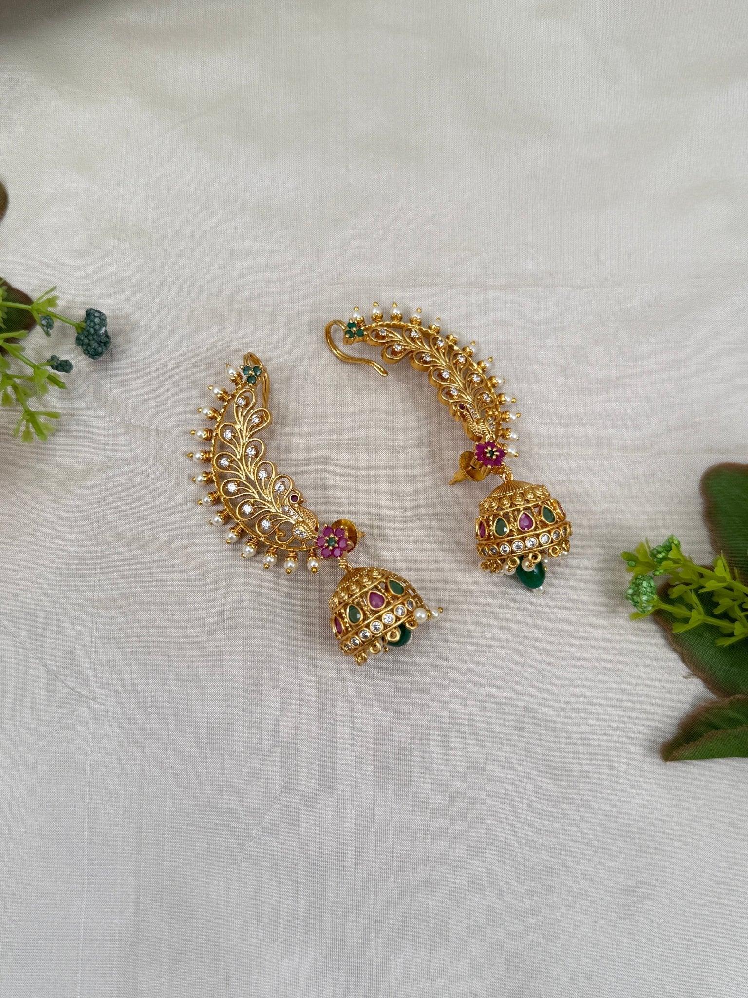 Royal Antique Earcuff Earrings 0479 - Mahilas