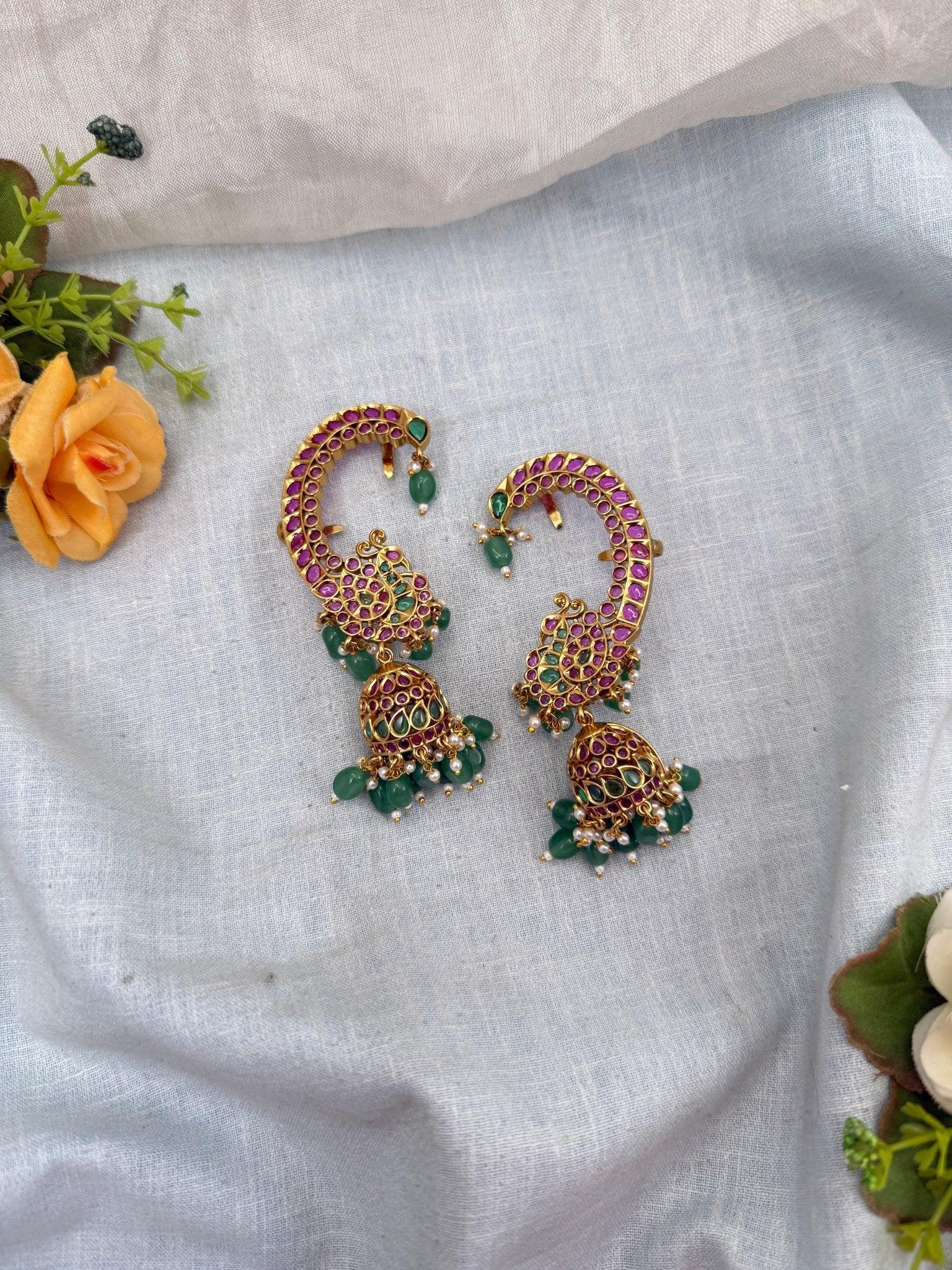 Royal Antique Earcuff Earrings 0724 - Mahilas