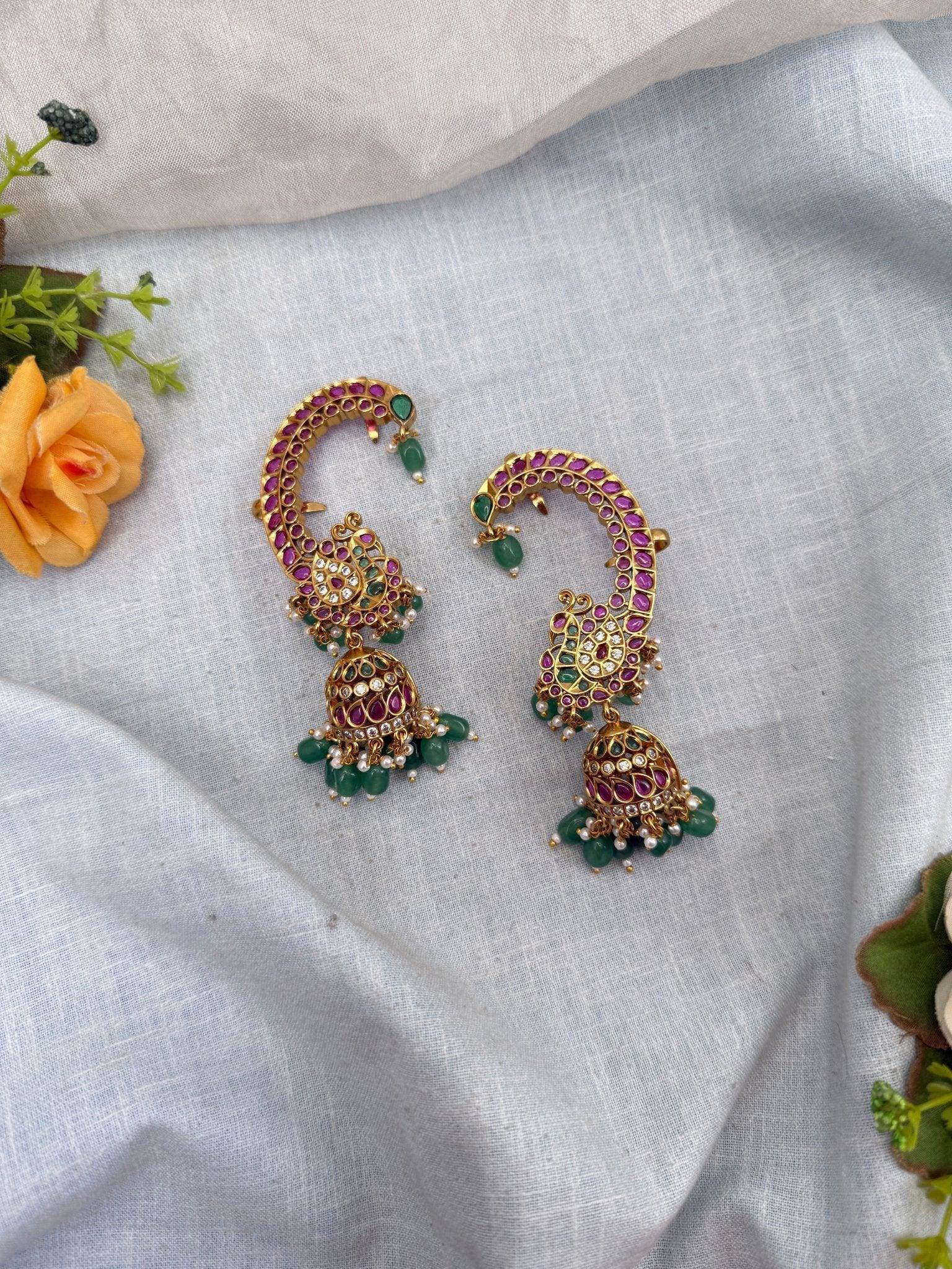 Royal Antique Earcuff Earrings 0725 - Mahilas