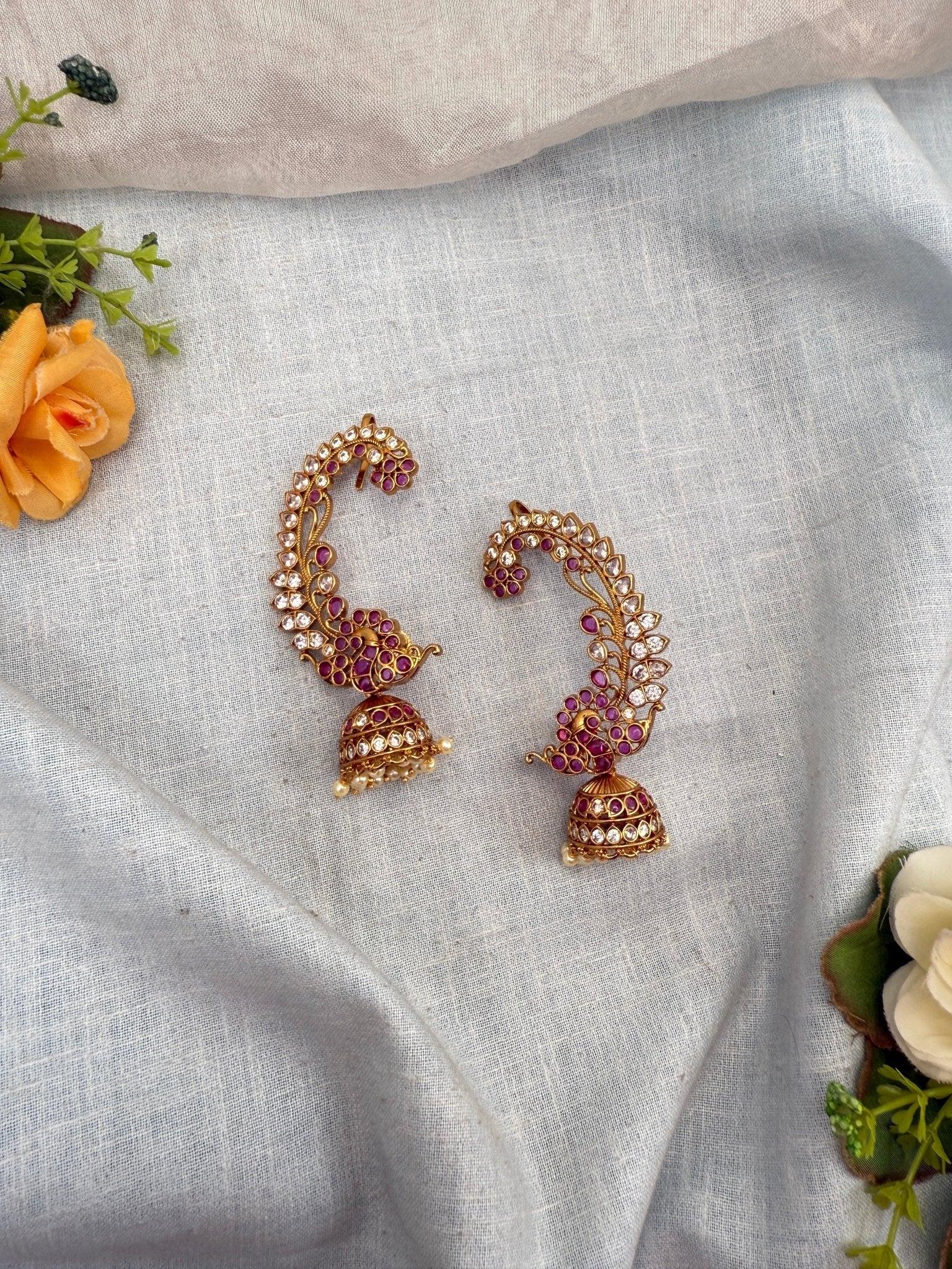 Royal Antique Earcuff Earrings 0727 - Mahilas