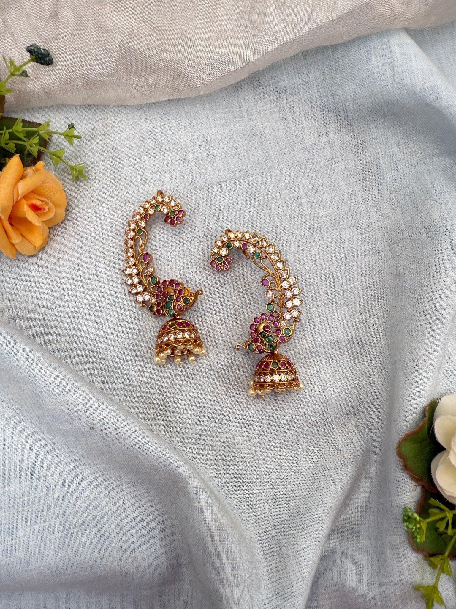 Royal Antique Earcuff Earrings 0728 - Mahilas