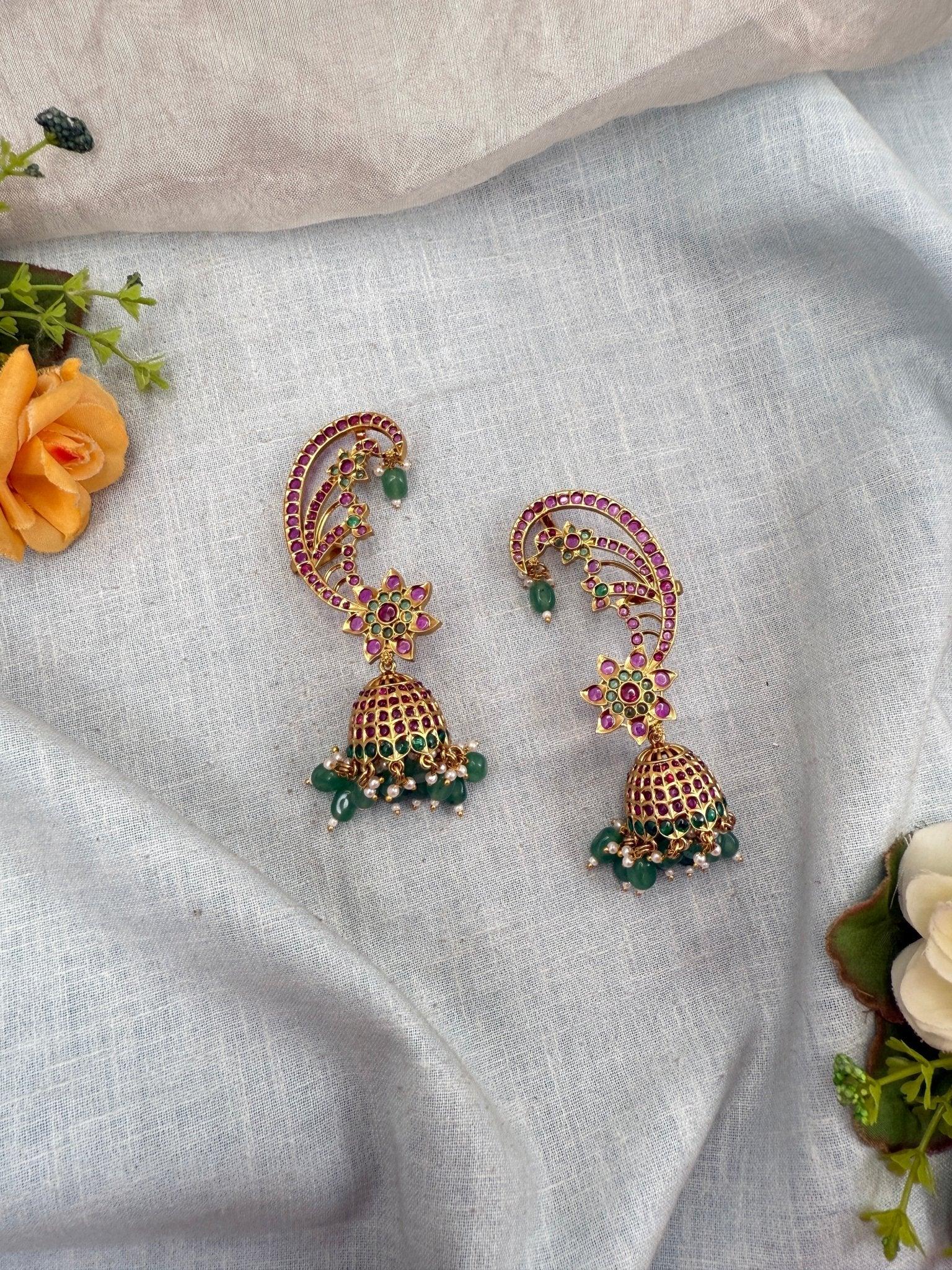 Royal Antique Earcuff Earrings 0730 - Mahilas