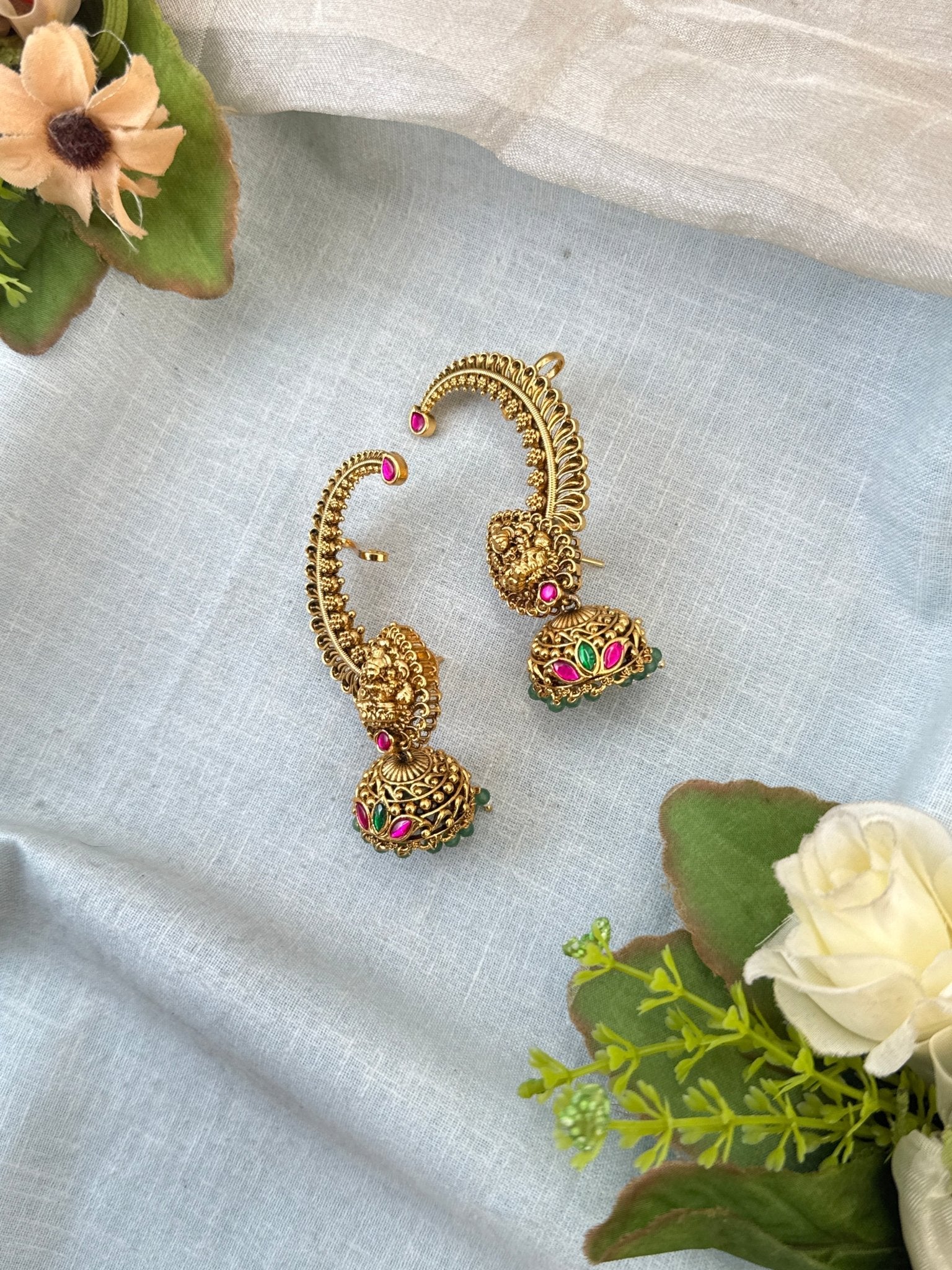 Royal Antique Earcuff Earrings 1117 - Mahilas