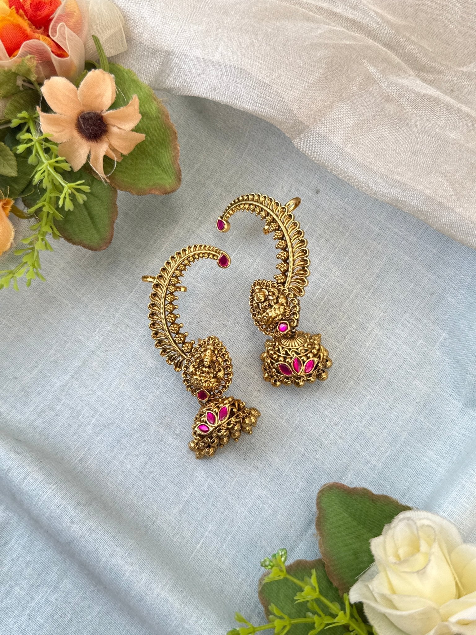 Royal Antique Earcuff Earrings 1118 - Mahilas
