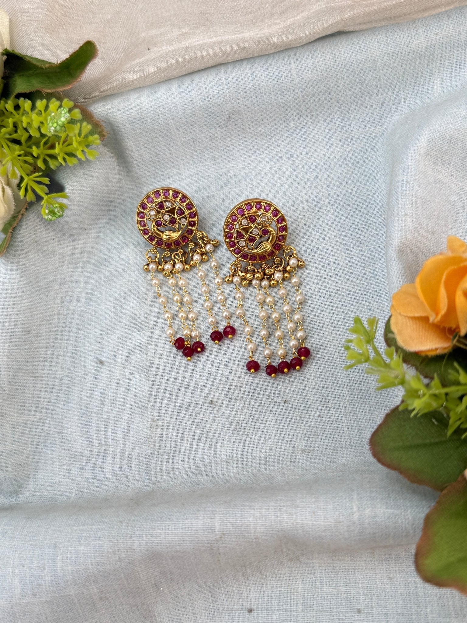 Royal Antique Earrings 0961 - Mahilas