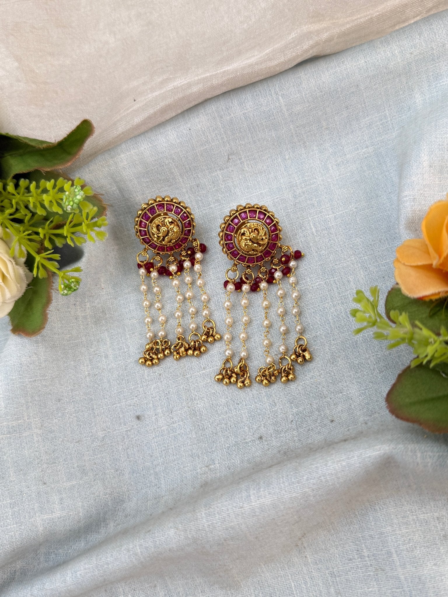 Royal Antique Earrings 0964 - Mahilas