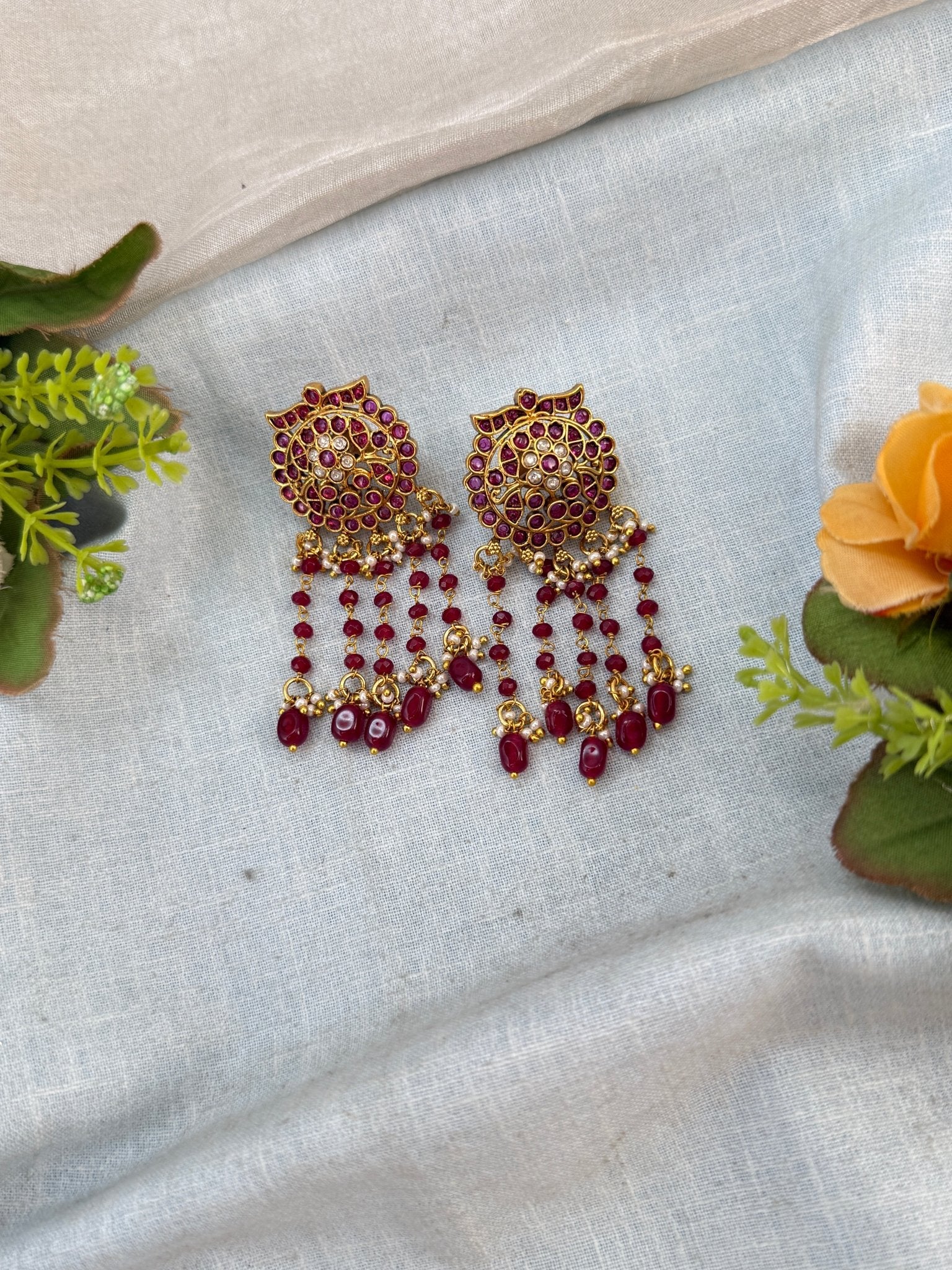 Royal Antique Earrings 0966 - Mahilas
