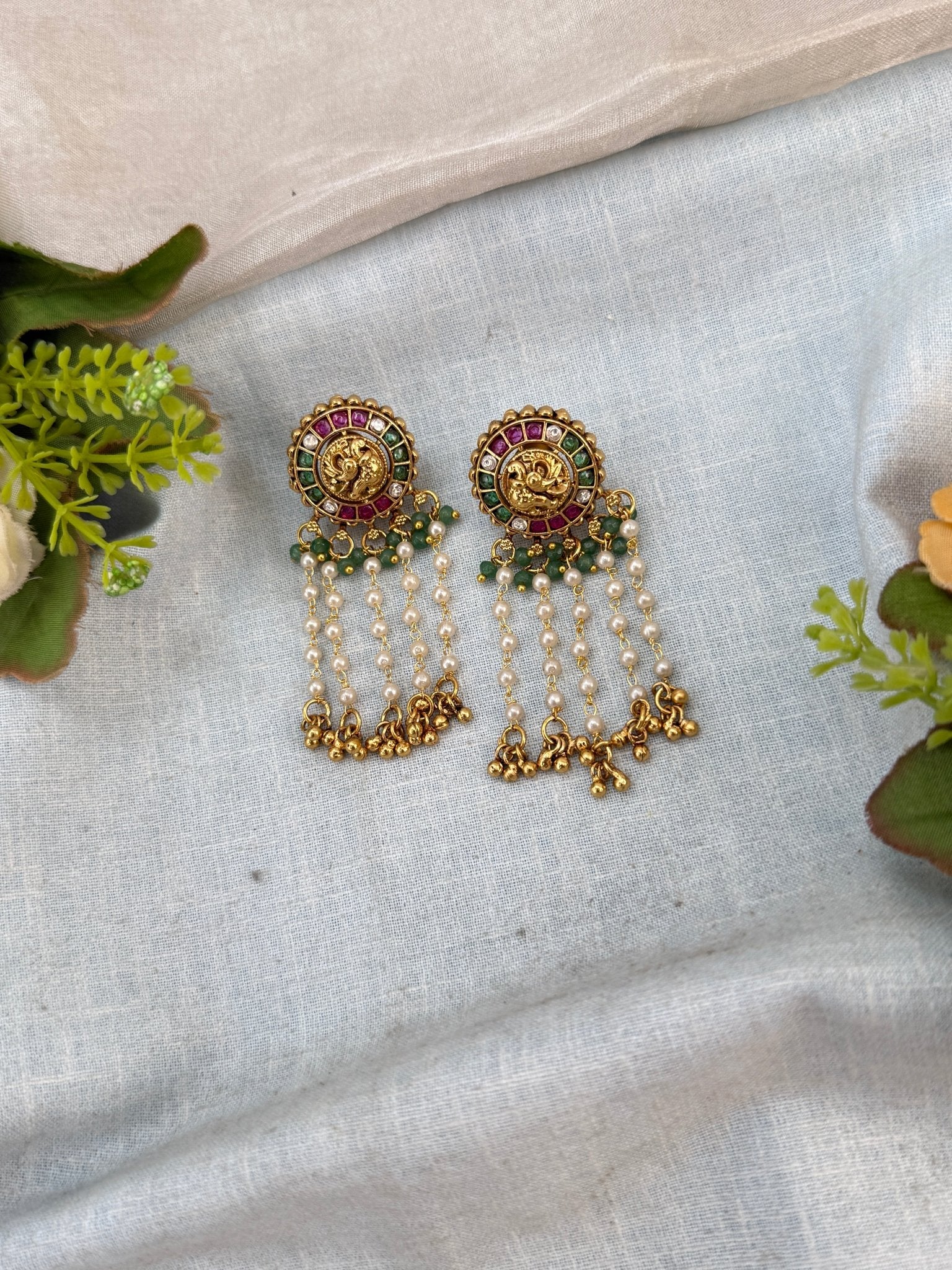 Royal Antique Earrings 0969 - Mahilas