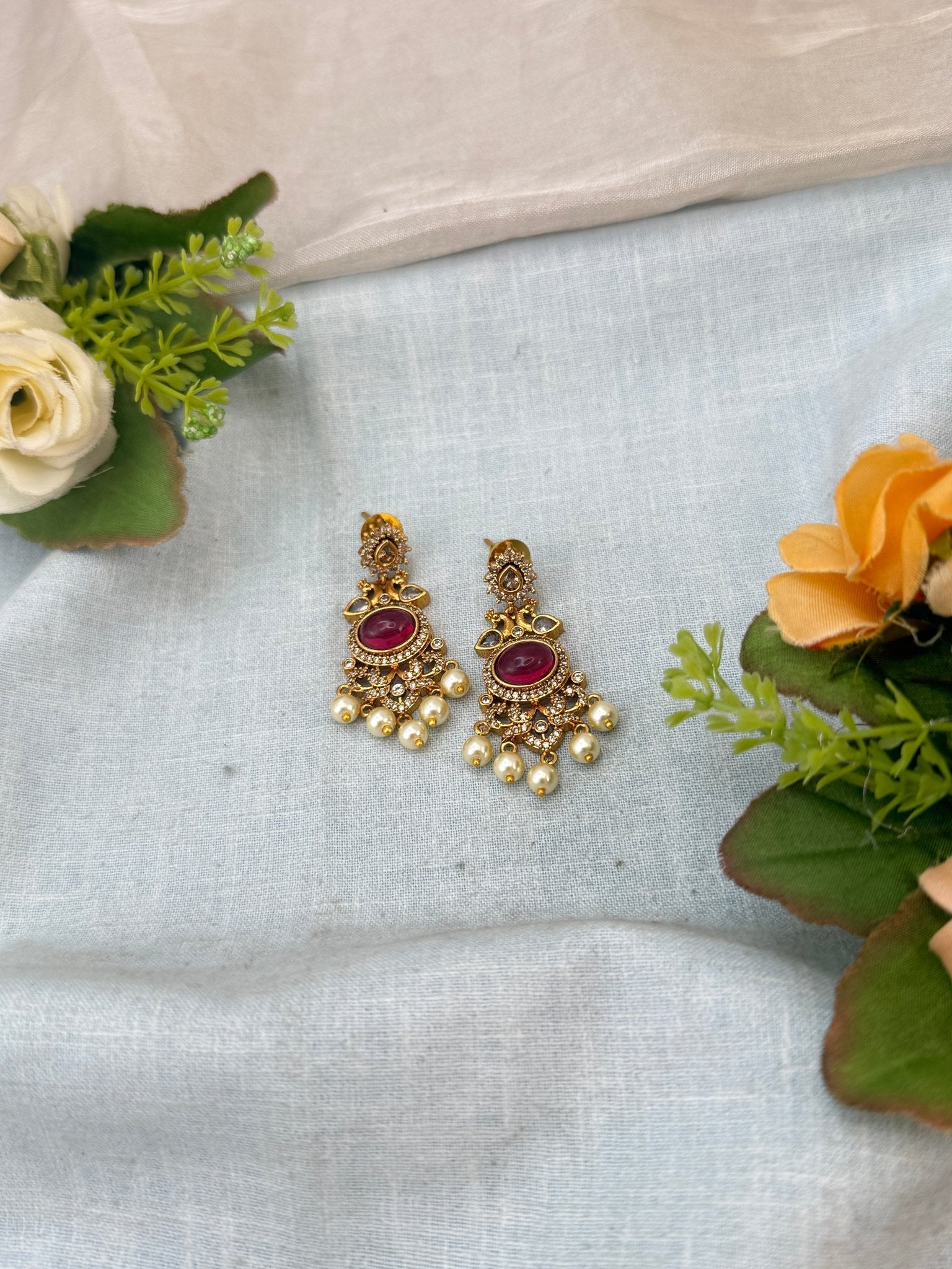 Royal Antique Earrings 0983 - Mahilas