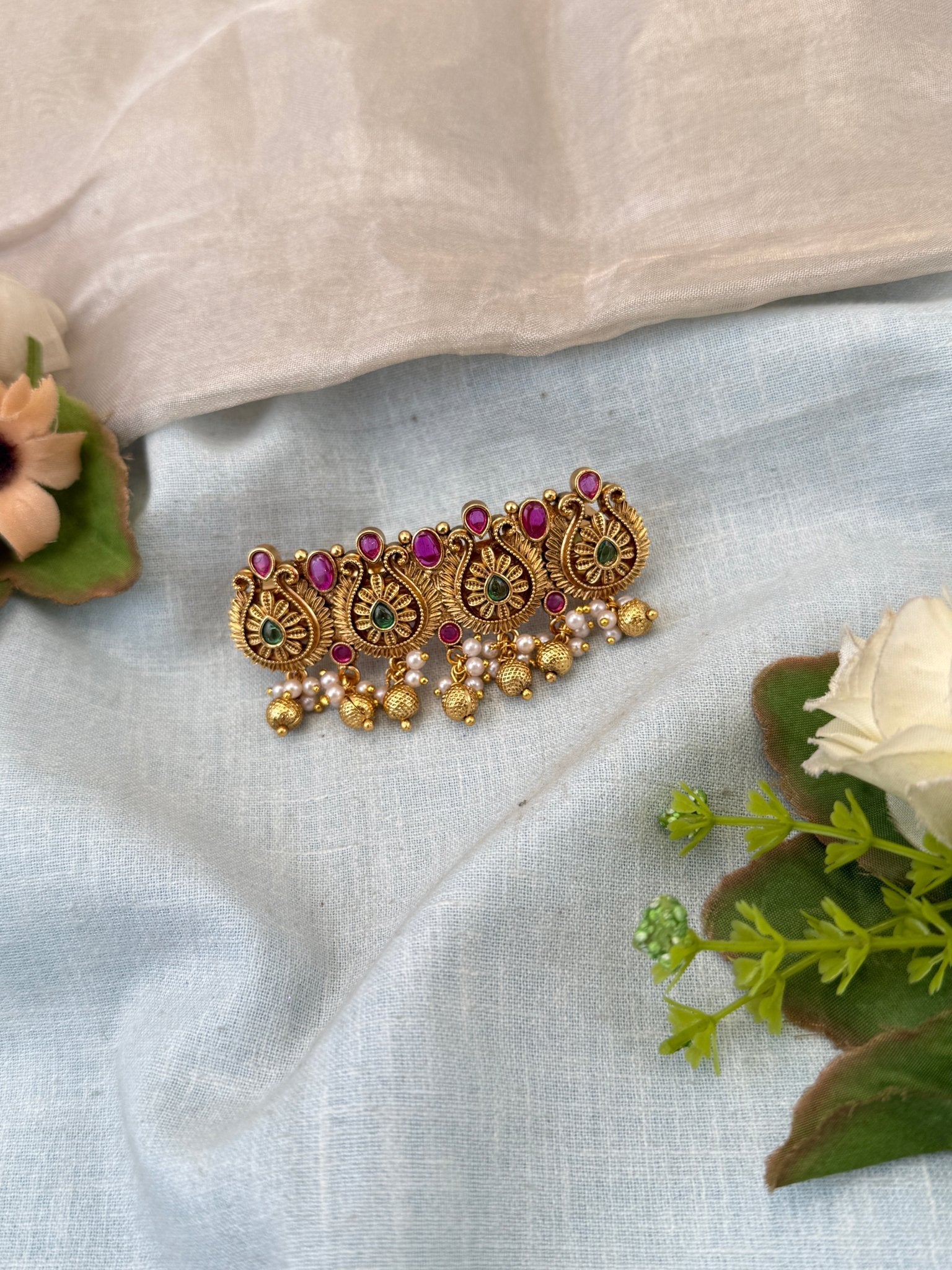 Royal Antique Hair Clip 195 - Mahilas