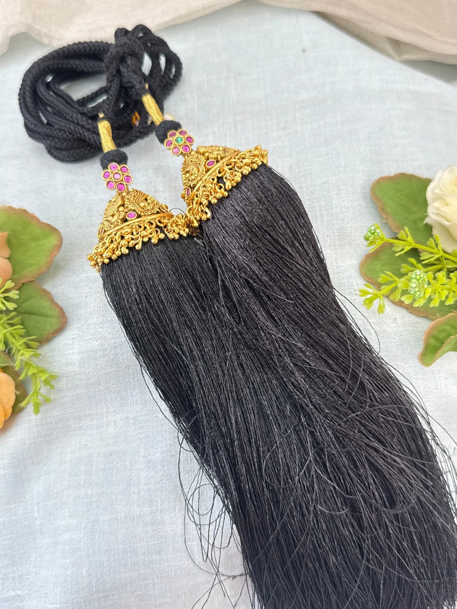 Royal Antique Jadau Bridal Jadai Kuchu Kunjalam 106 - Mahilas