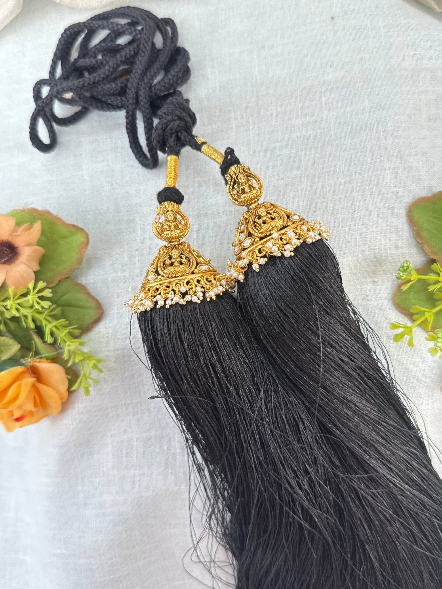 Royal Antique Jadau Bridal Jadai Kuchu Kunjalam 110 - Mahilas