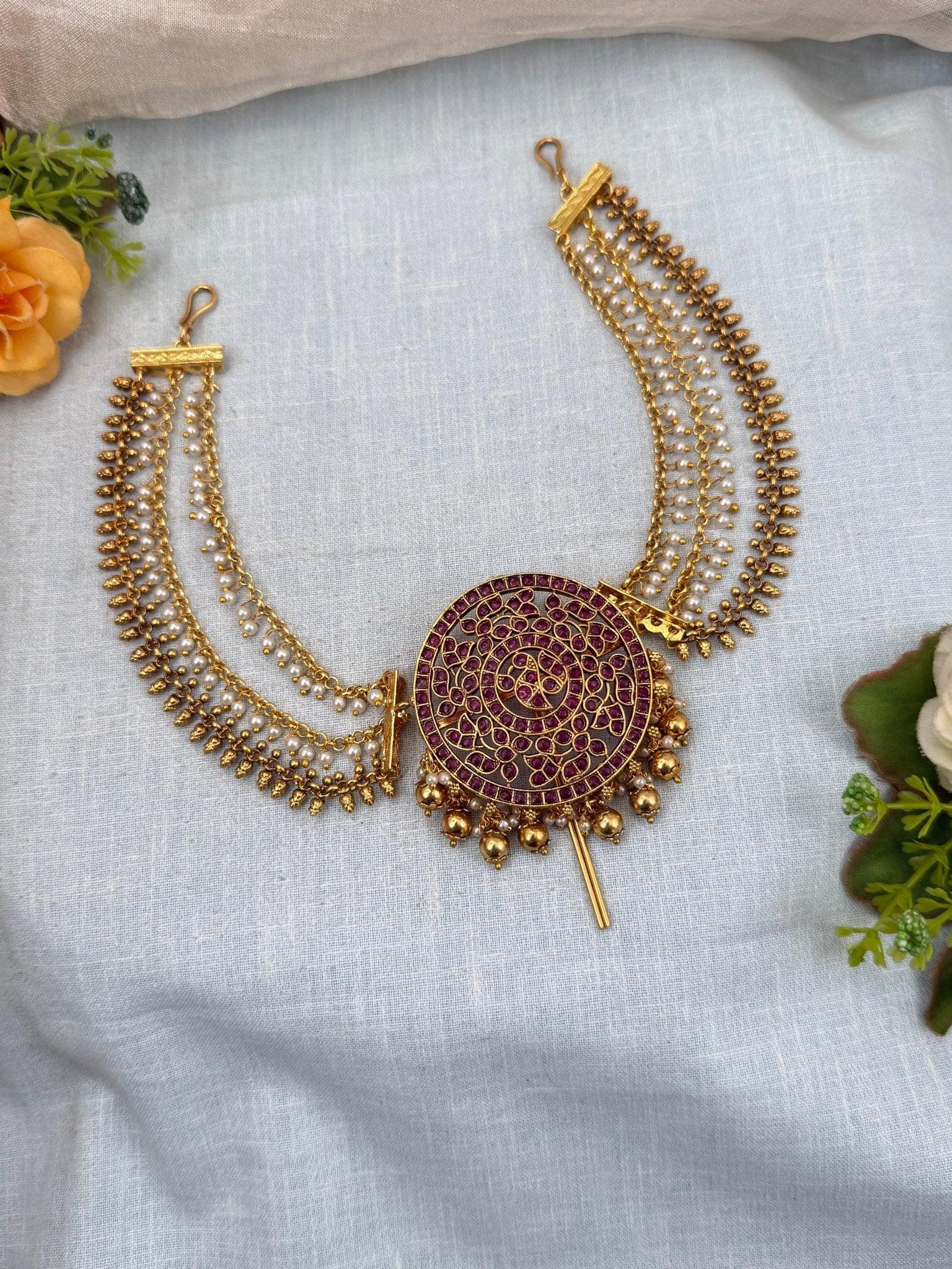 Royal Antique Jadebille With Maatal 426 - Mahilas