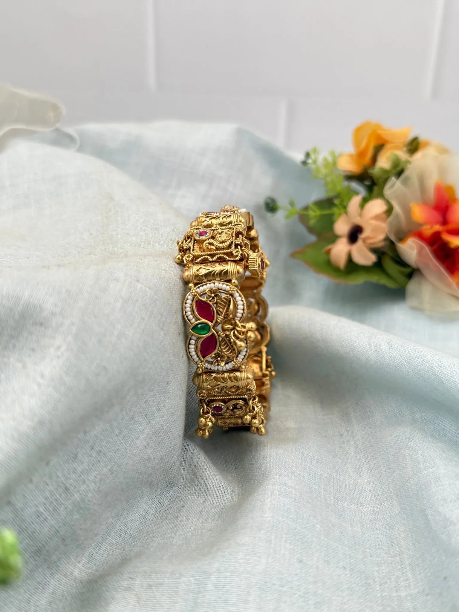 Royal Antique Kada Bangle 7068 - Mahilas
