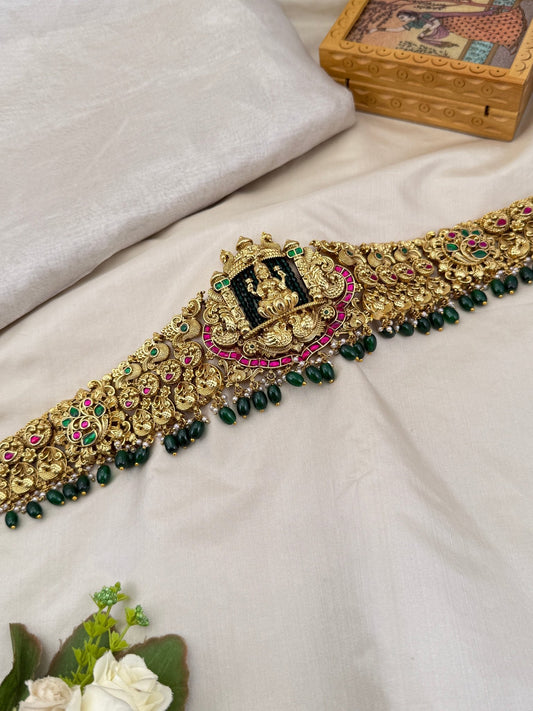 Royal Antique Lakshmi Chain Vaddanam Kamarbandh 7074 - Mahilas