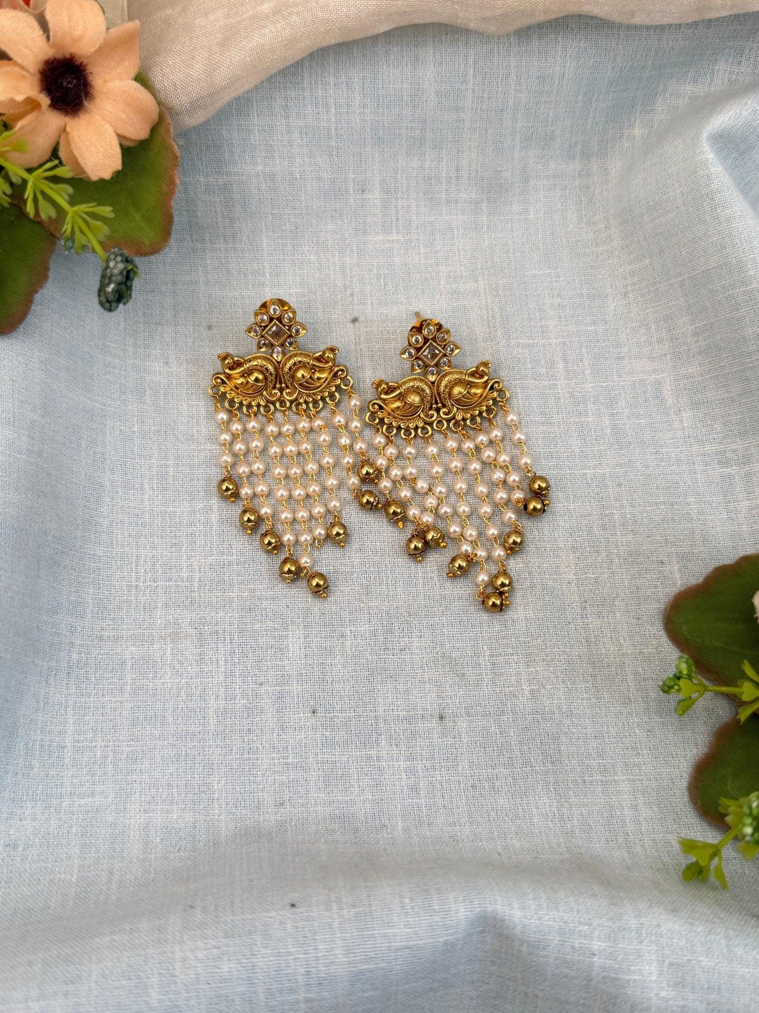 Royal Antique Layer Earrings 0583 - Mahilas