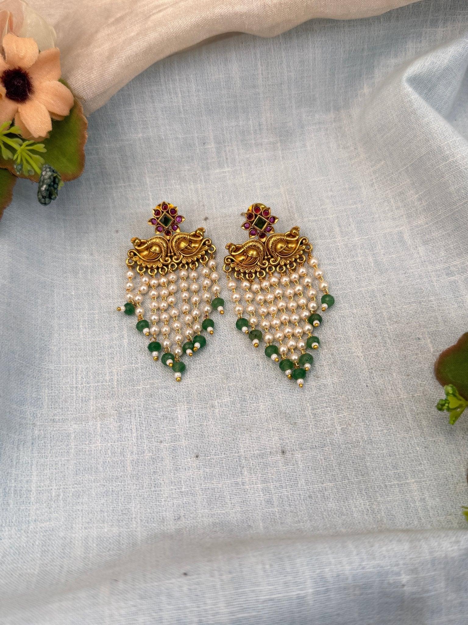 Royal Antique Layer Earrings 0587 - Mahilas
